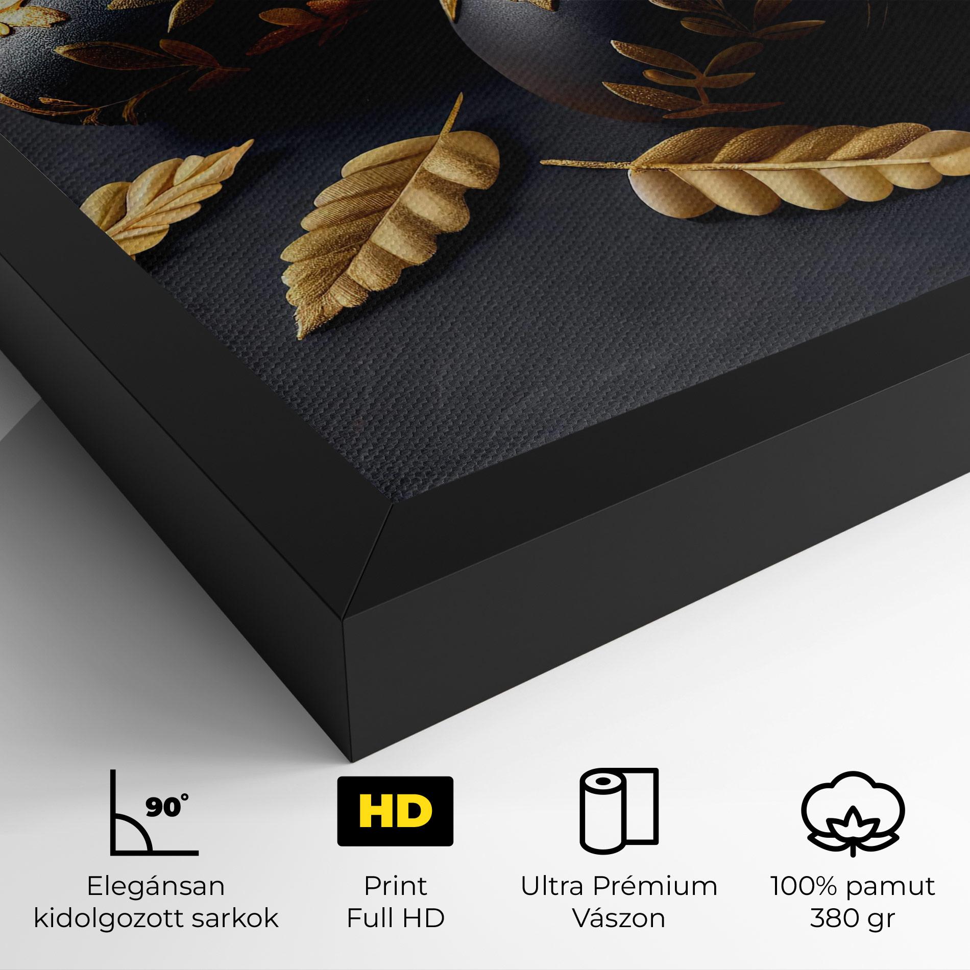 Vászonkép Black Gold Egs mockup 4