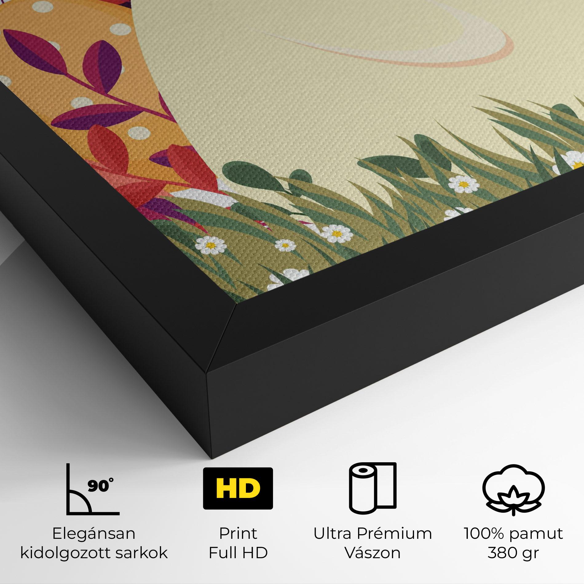 Vászonkép Friendly Bunny mockup 4