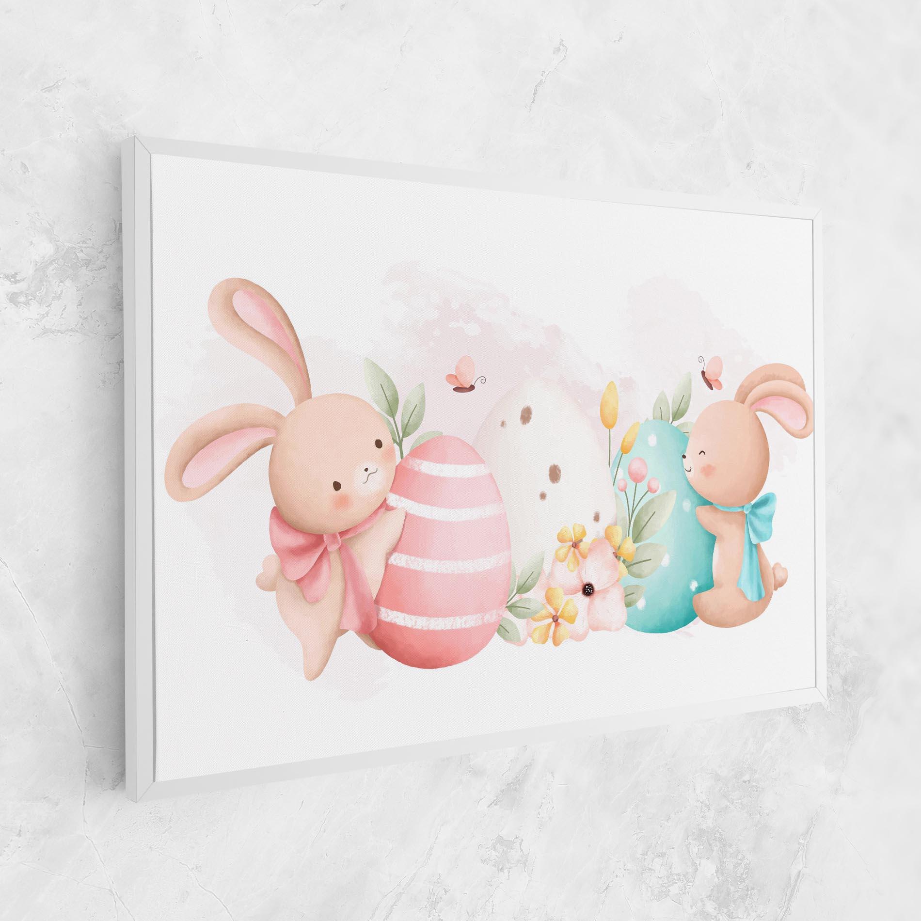 Vászonkép Cute Bunny Art mockup 1