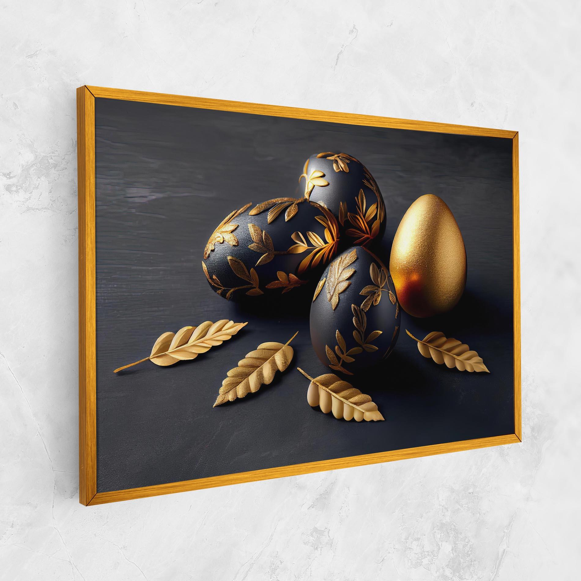 Vászonkép Black Gold Egs mockup 1