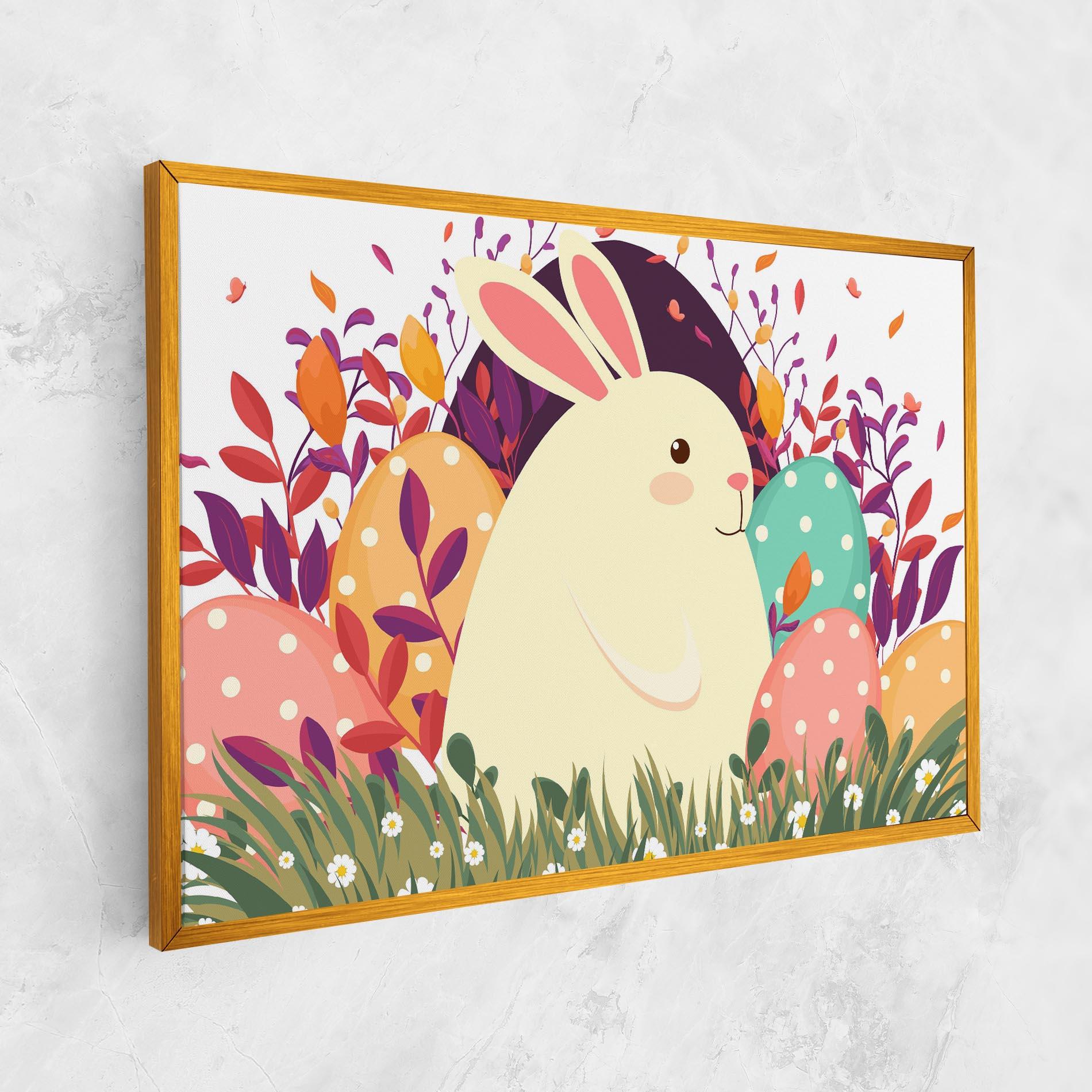 Vászonkép Friendly Bunny mockup 1