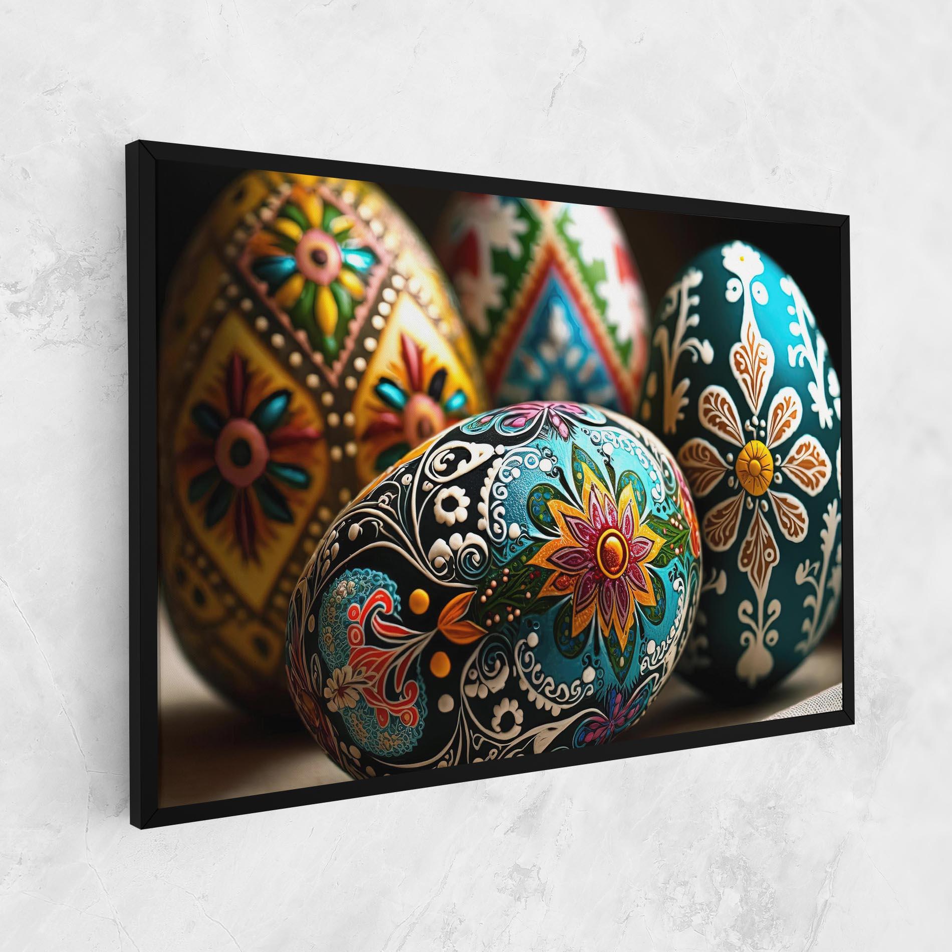 Vászonkép Easter Eggs Ornament mockup 1