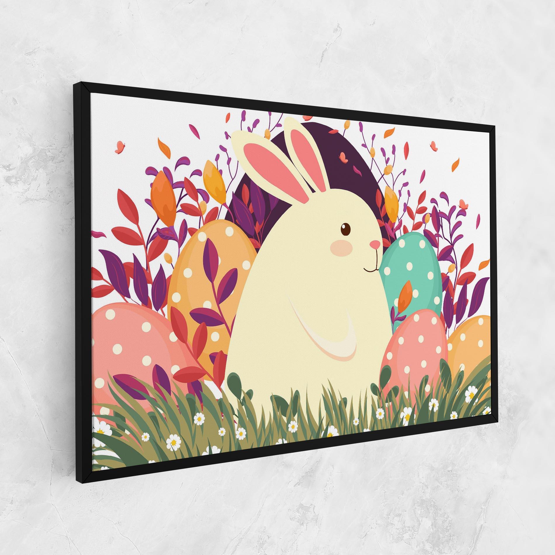 Vászonkép Friendly Bunny mockup 1