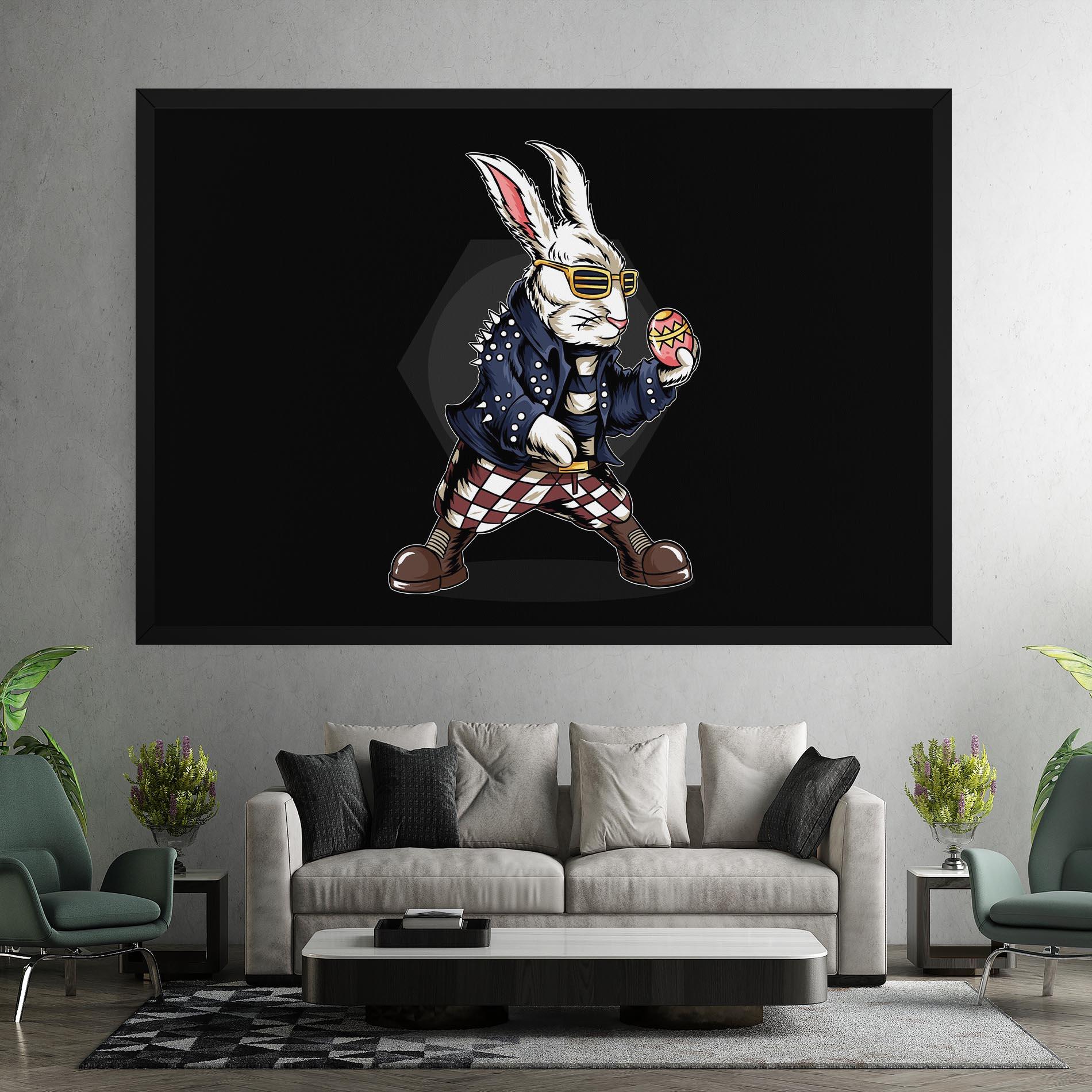 Vászonkép Rabbit Rock mockup 7