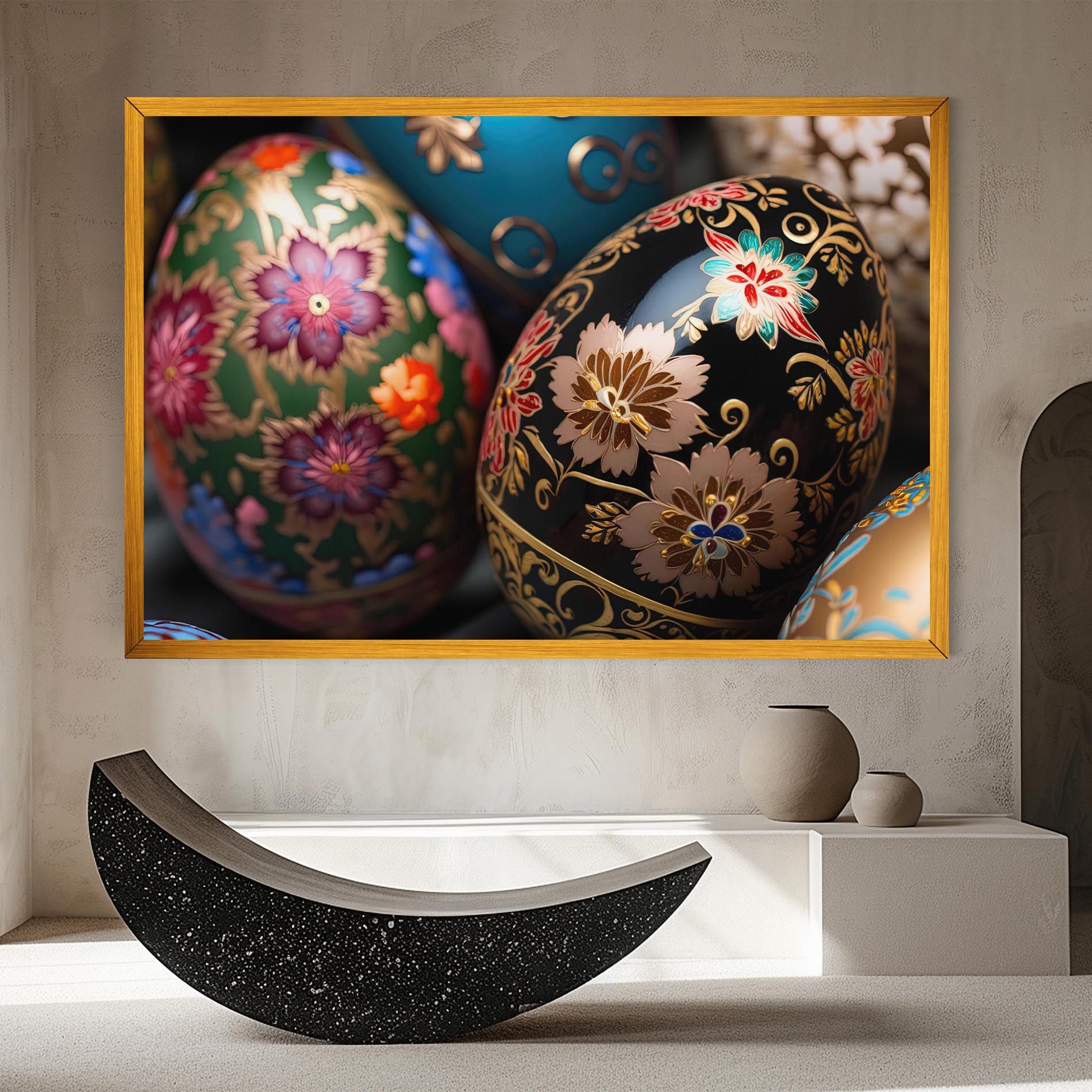 Close Up Painted Eggs mockup 8