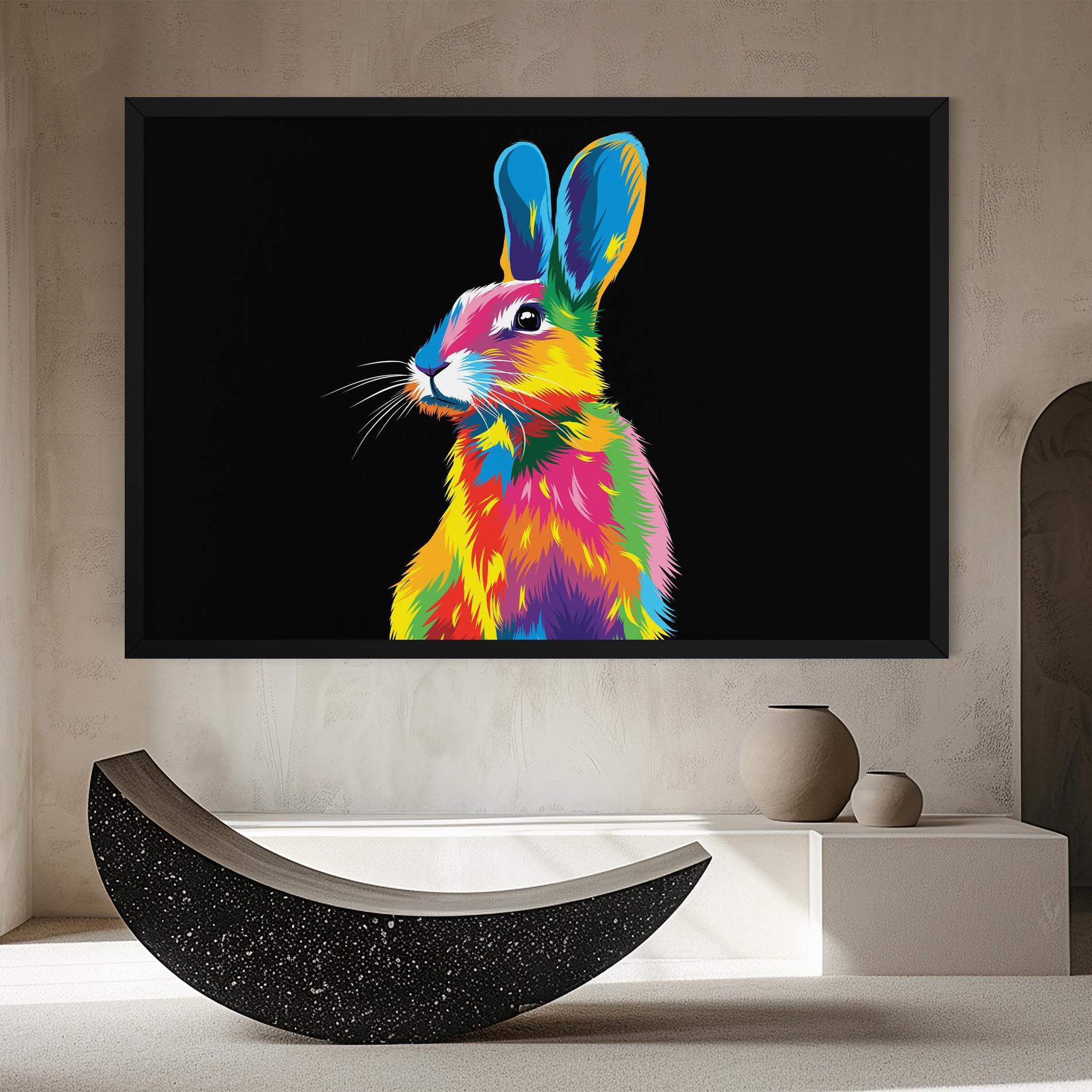 Vászonkép Color Mix Easter mockup 8