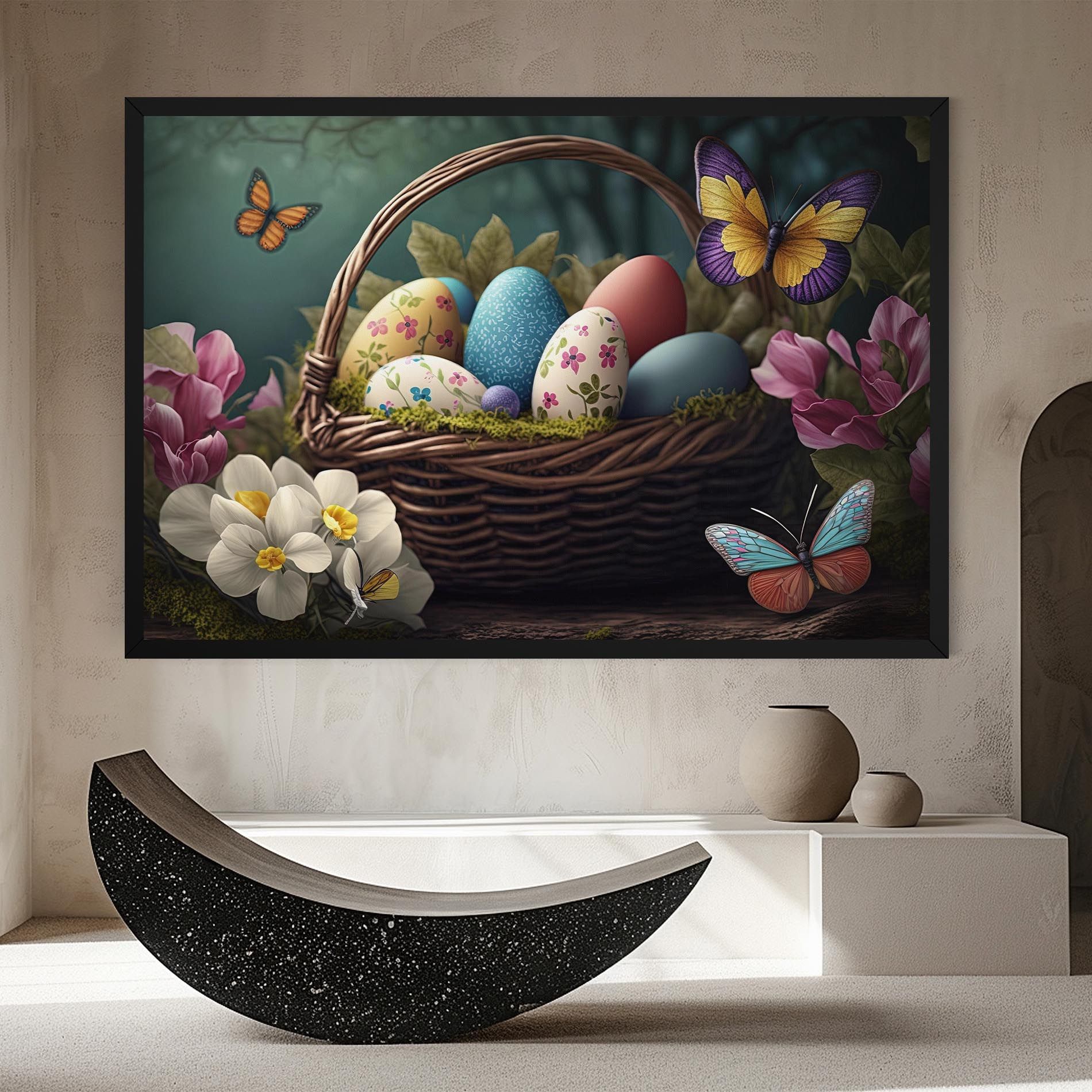 Easter Eggs Butterfly mockup 8