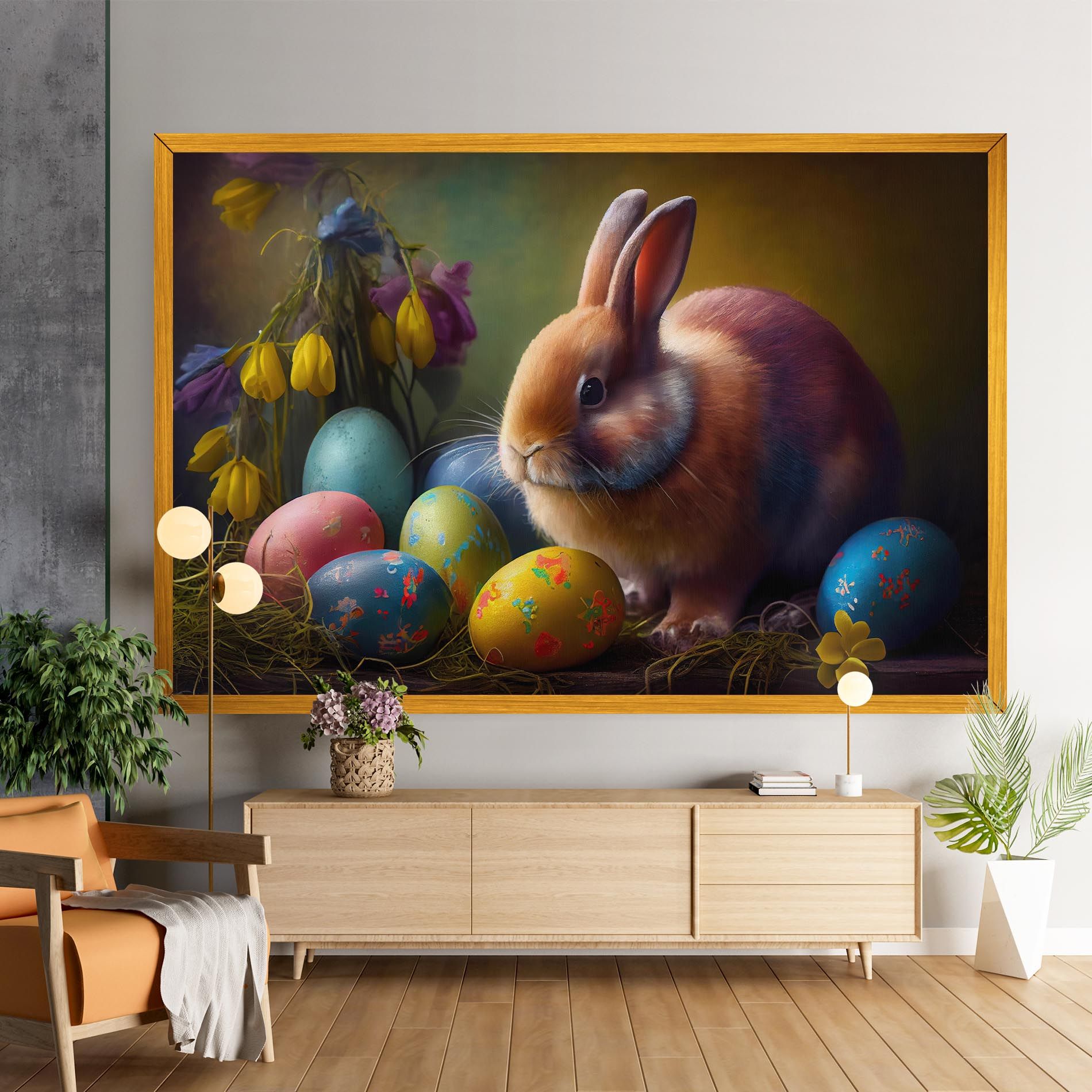 Easter Cute Rabbit mockup 9