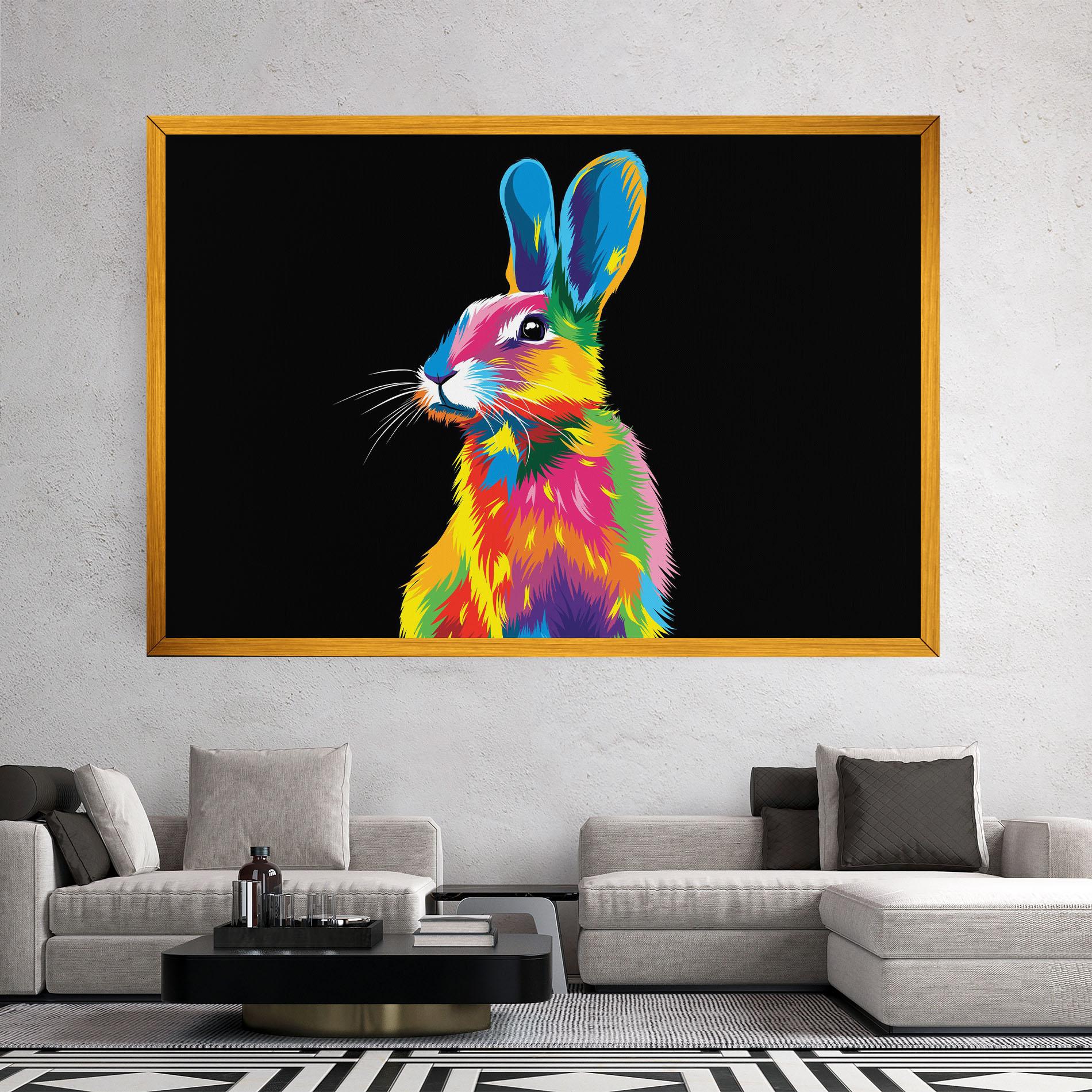 Vászonkép Color Mix Easter mockup 2