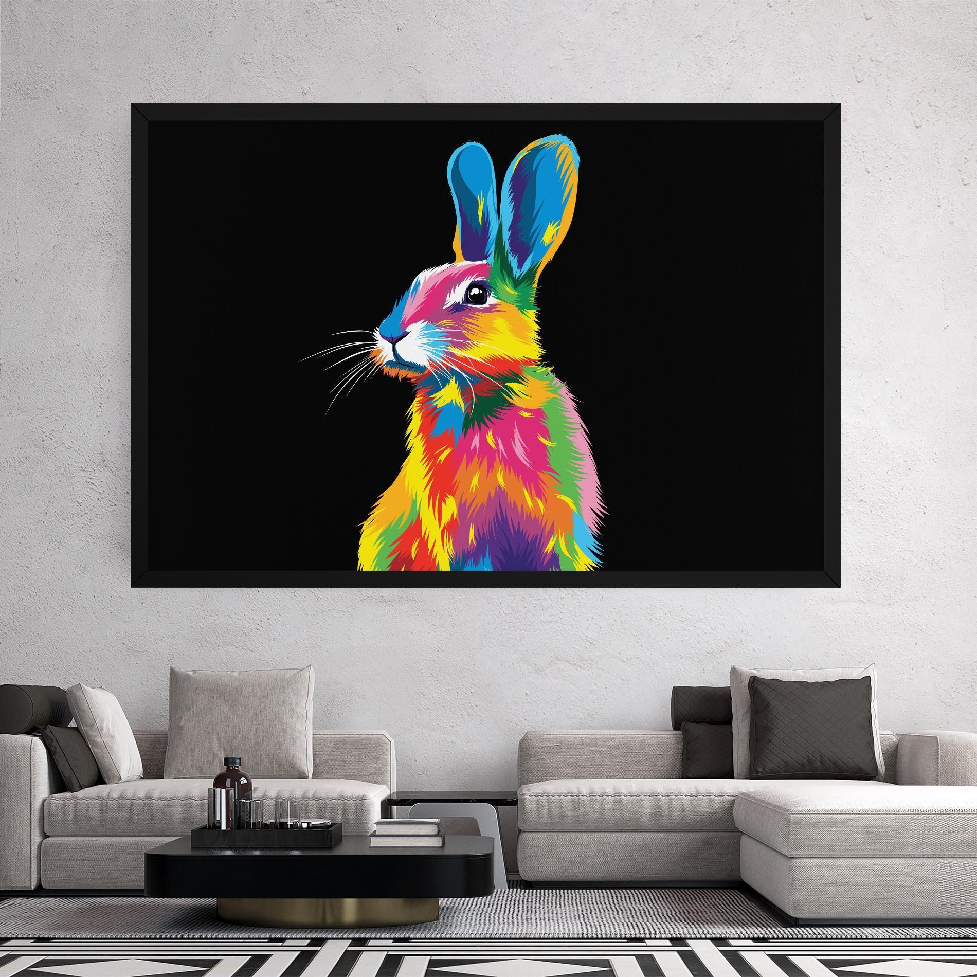 Vászonkép Color Mix Easter mockup 2