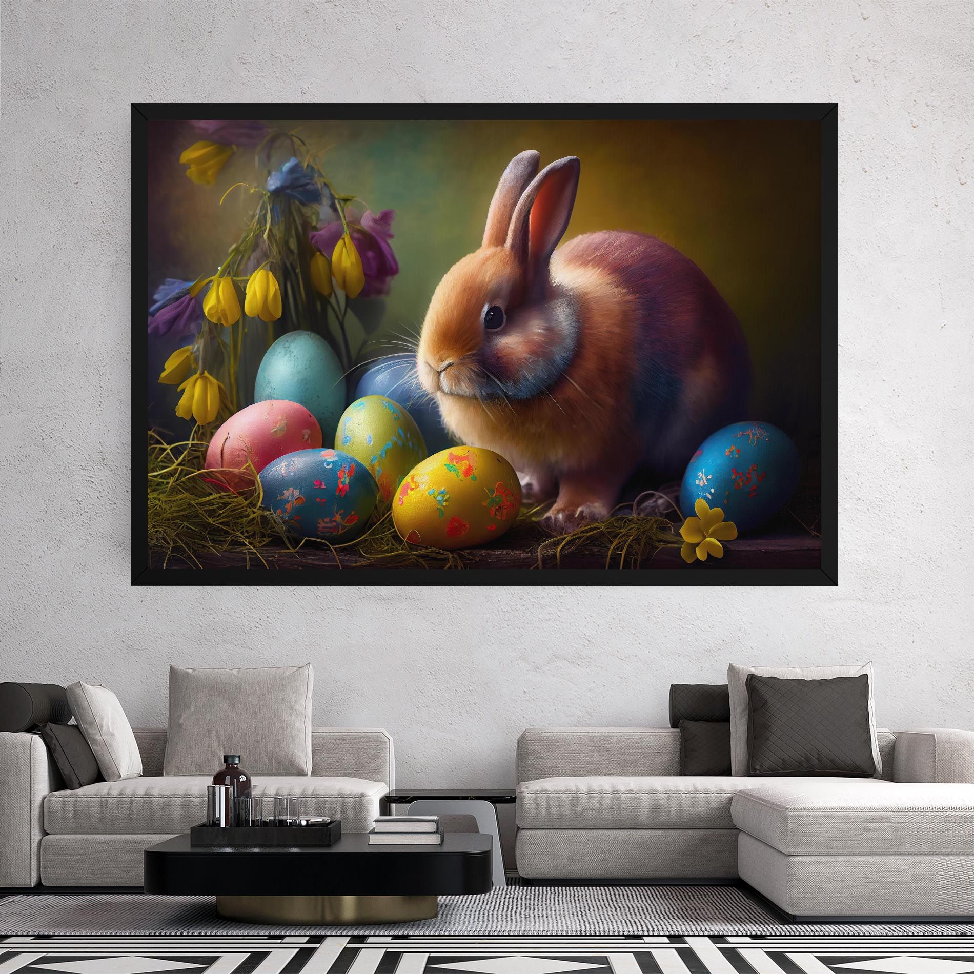 Easter Cute Rabbit mockup 2