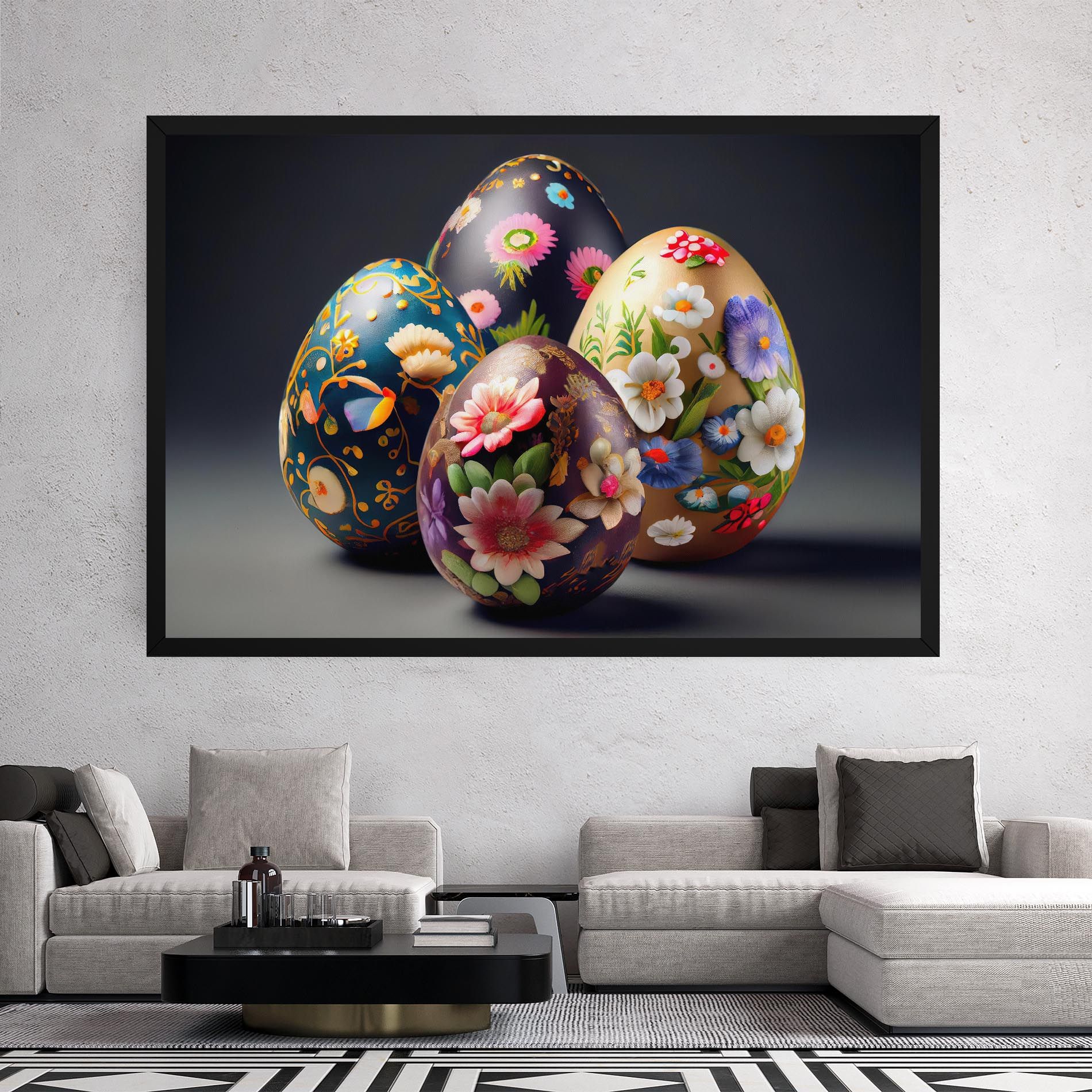 Easter Egs Flowers mockup 2