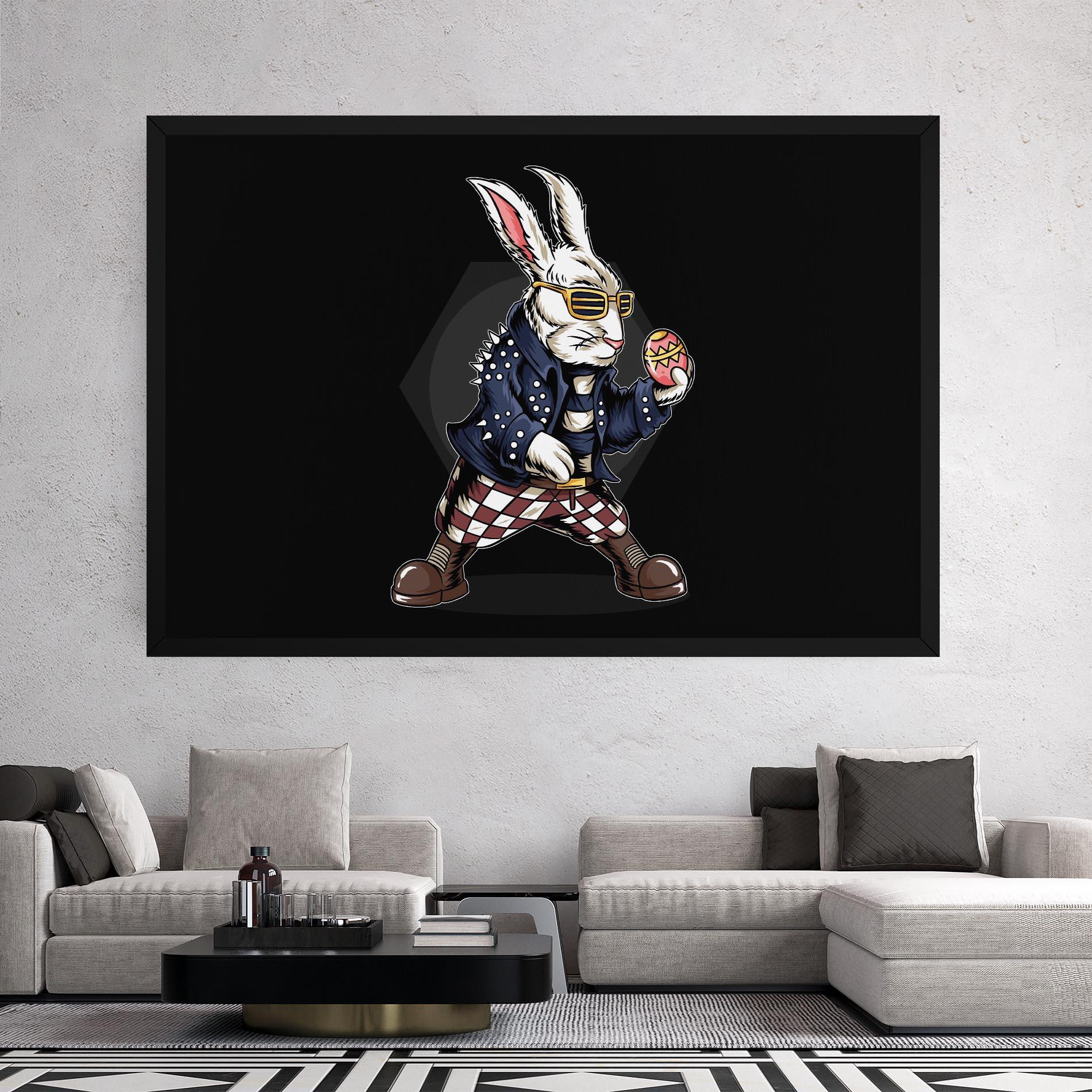 Vászonkép Rabbit Rock mockup 2