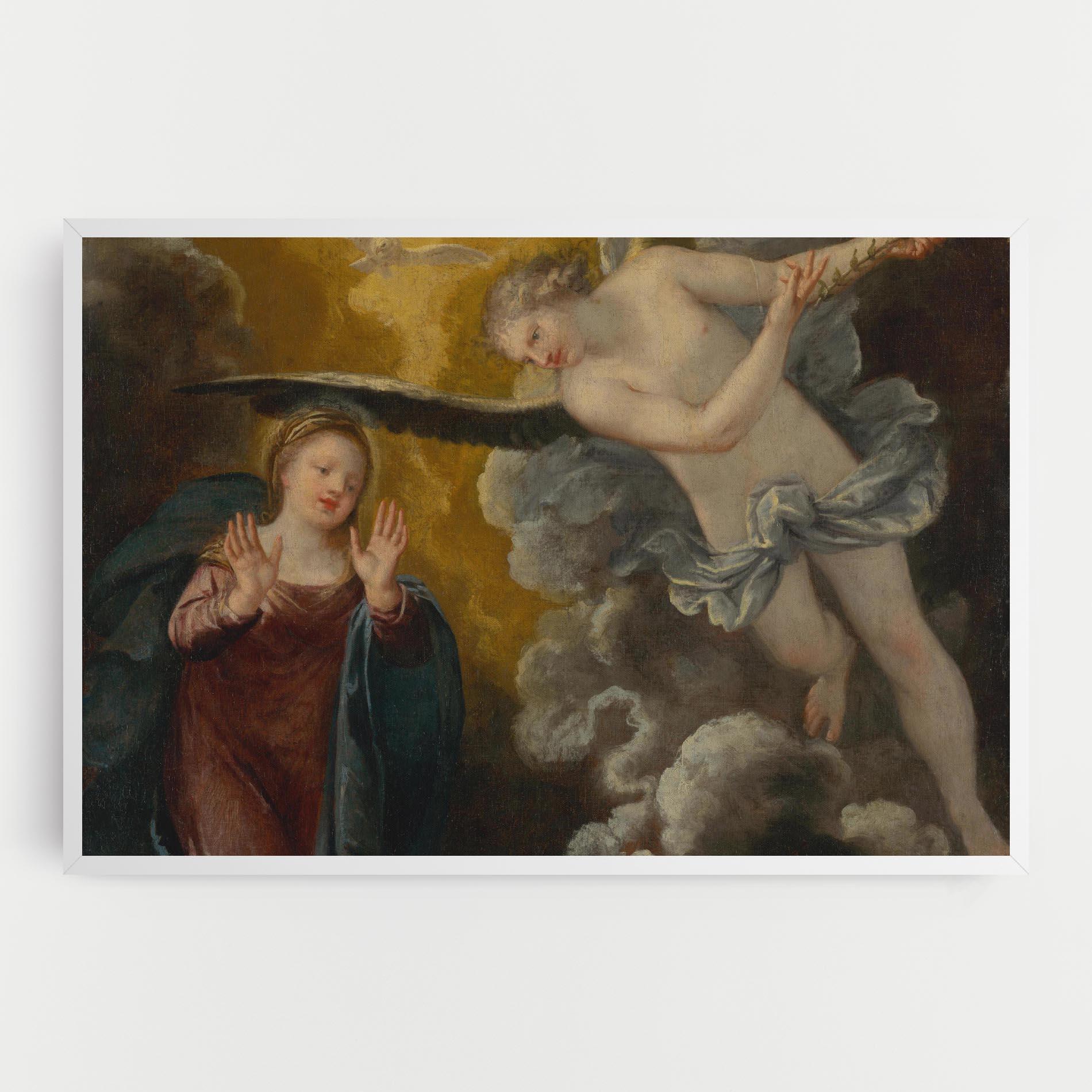 Vászonkép Religious Angel mockup 0