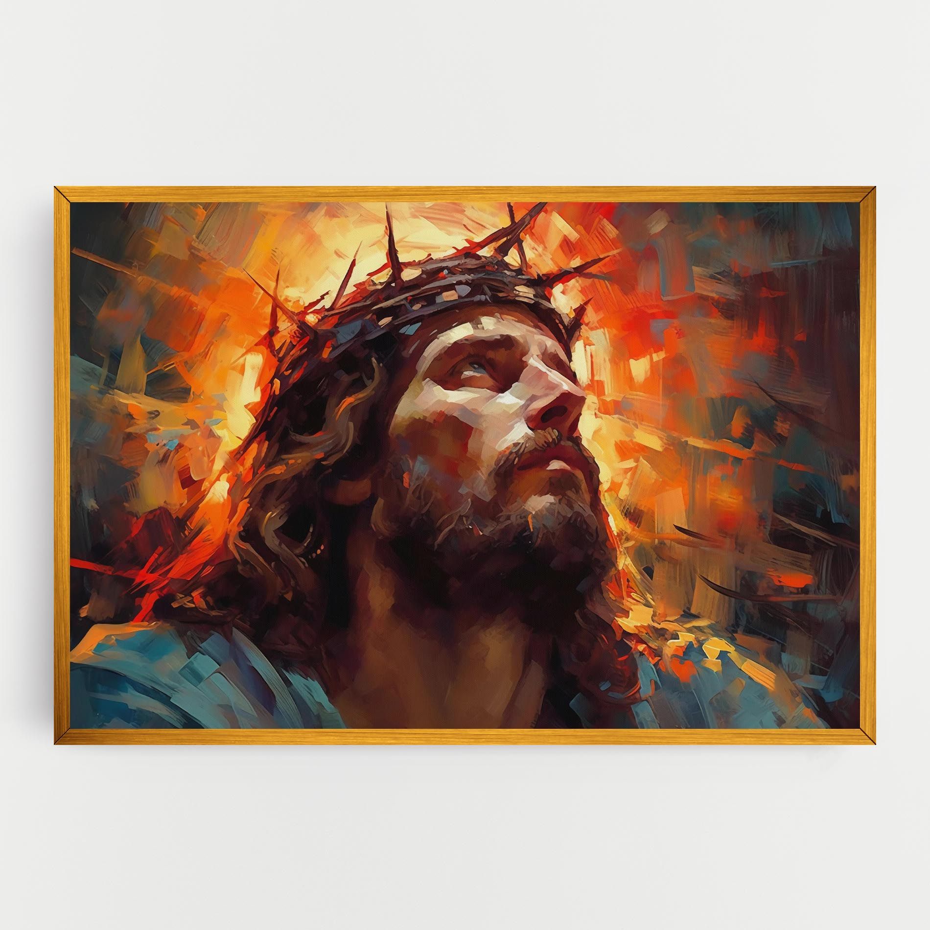 Jesus Crown Light mockup 0