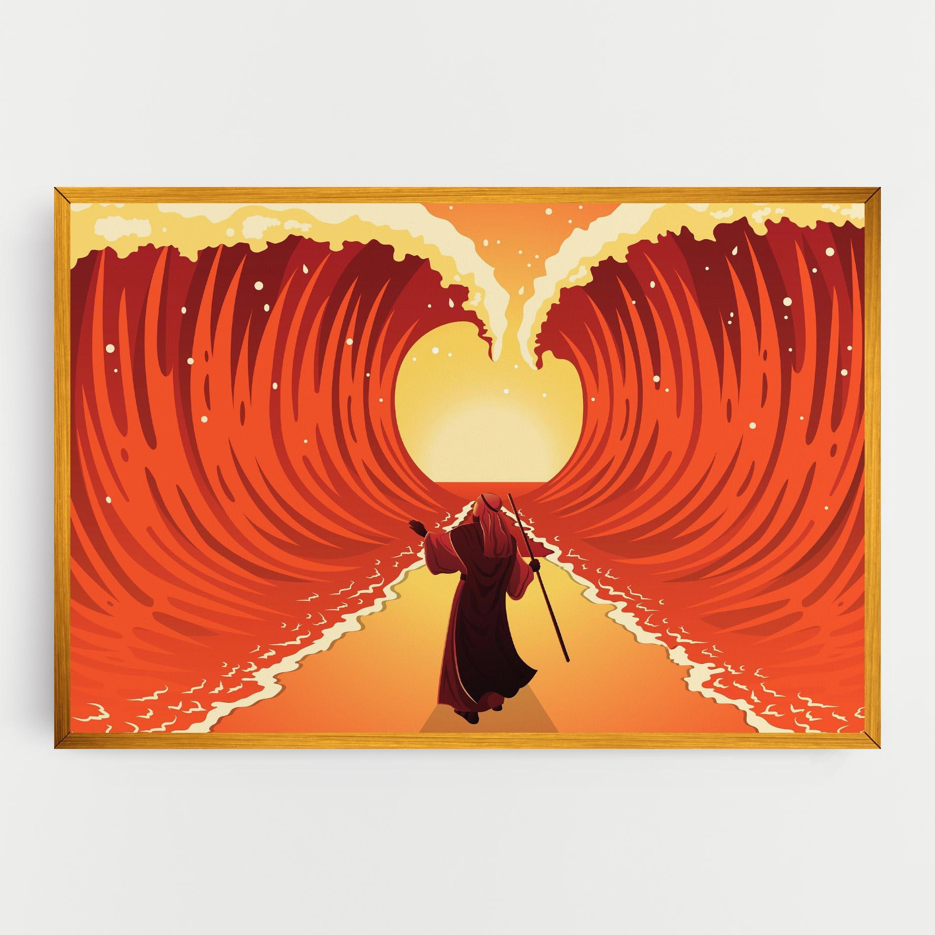 Vászonkép Moses mockup 0