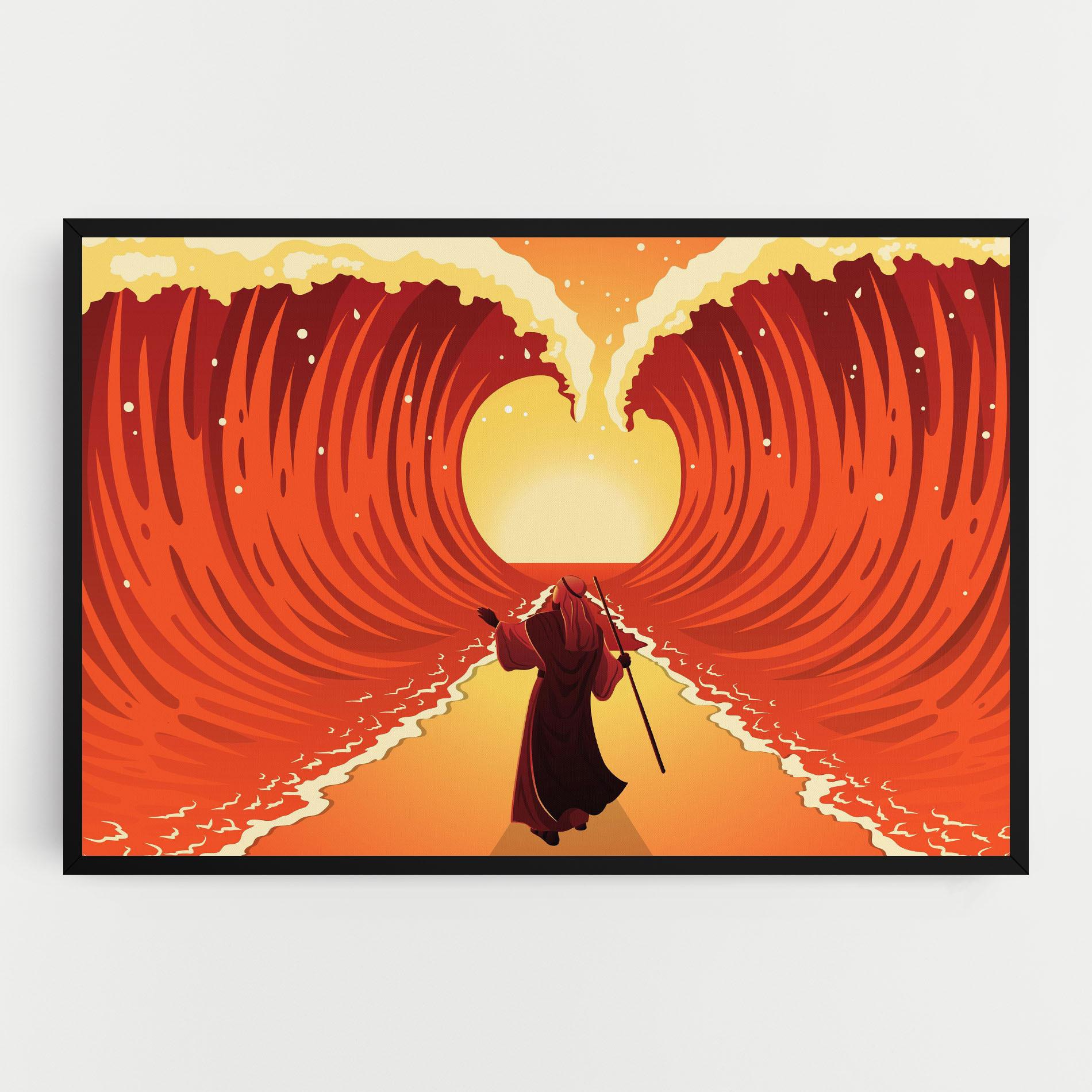 Vászonkép Moses mockup 0