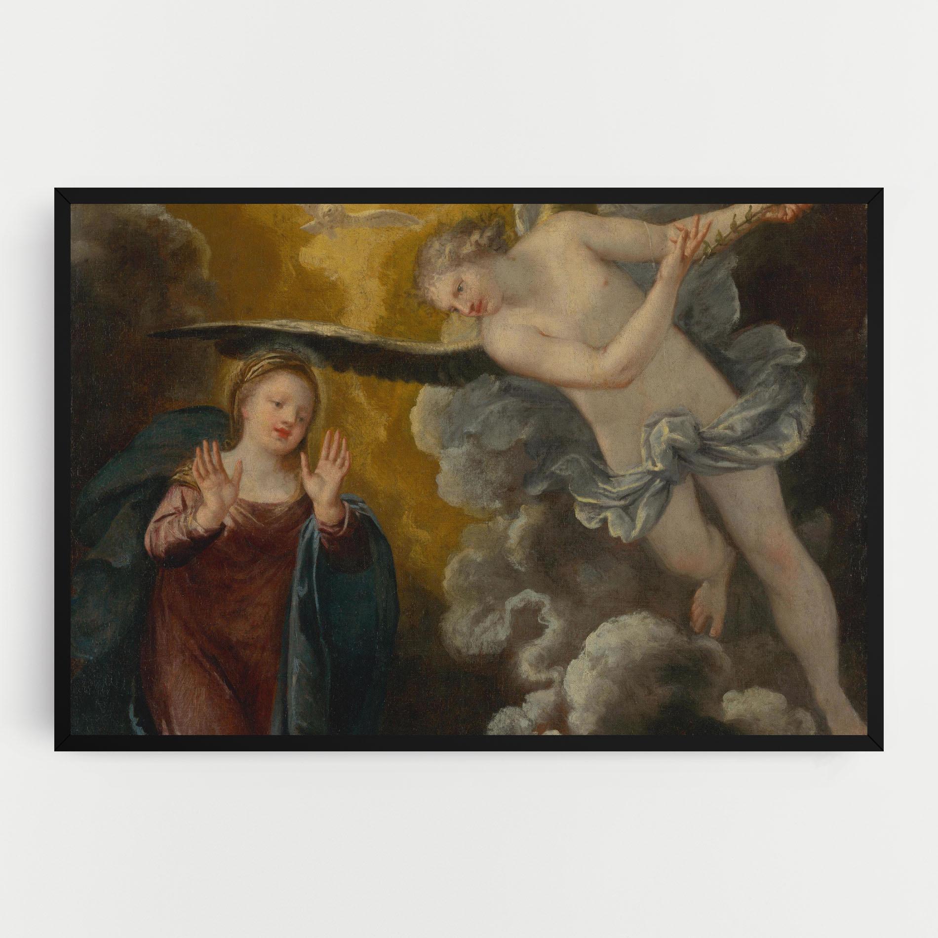 Vászonkép Religious Angel mockup 0