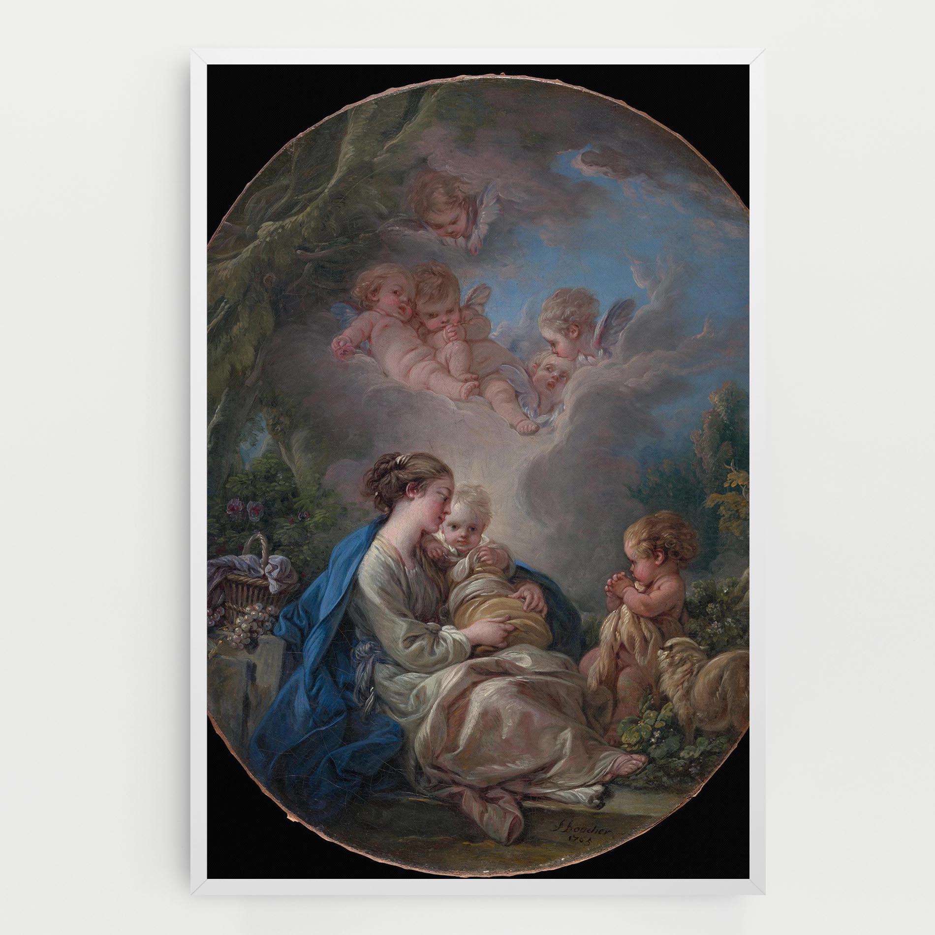 Vászonkép Religious Circle mockup 0