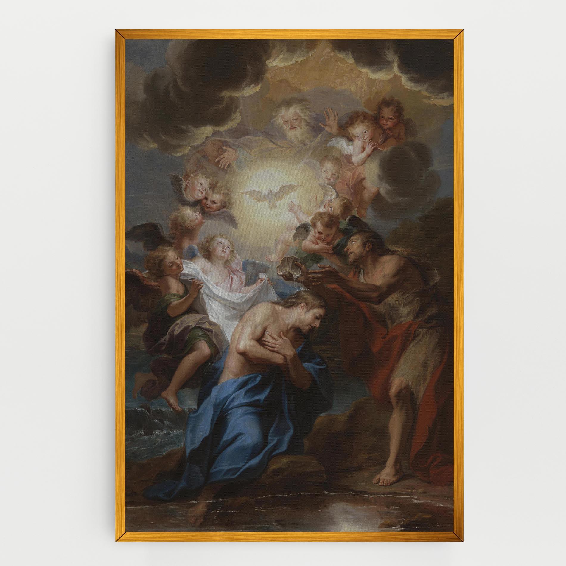 Vászonkép Divine Yellow Light mockup 0