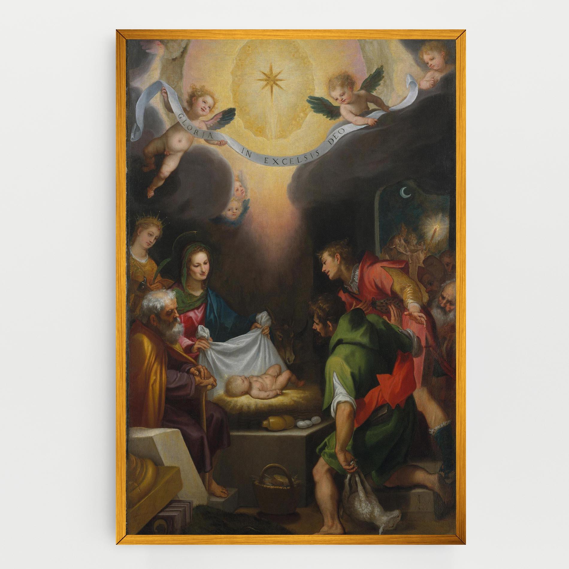 Vászonkép Religious Baby View mockup 0