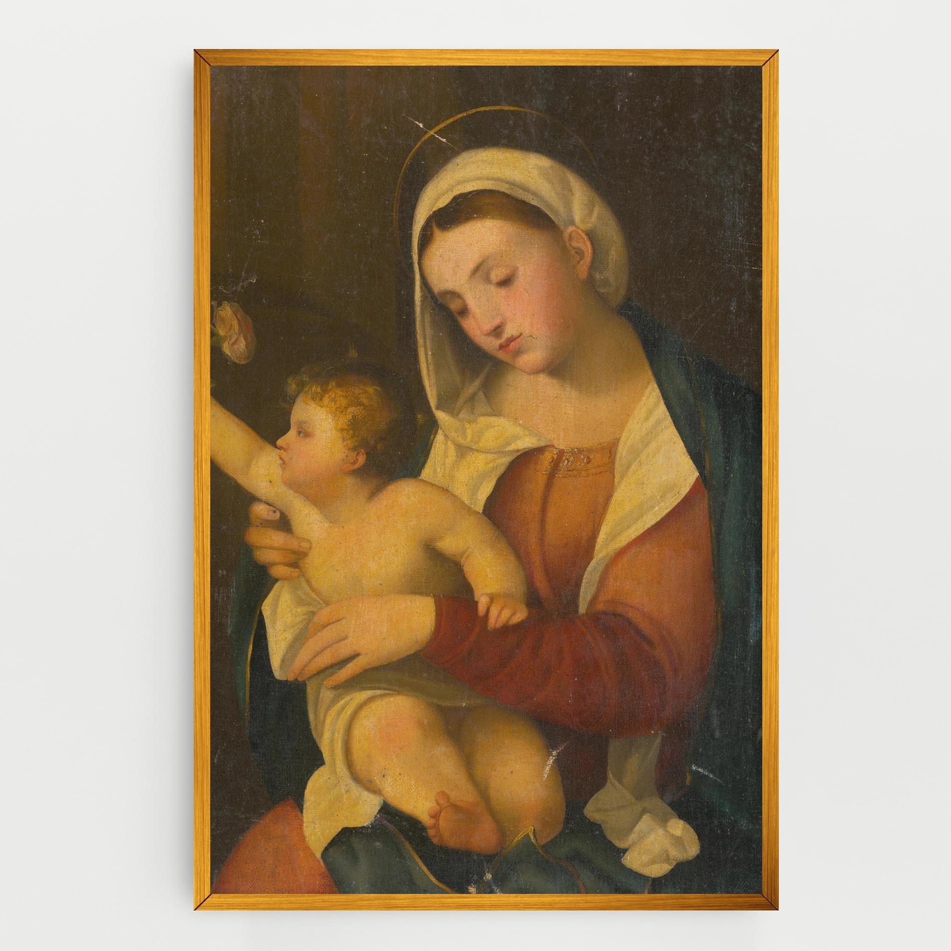 Vászonkép Yellow Light Baby mockup 0