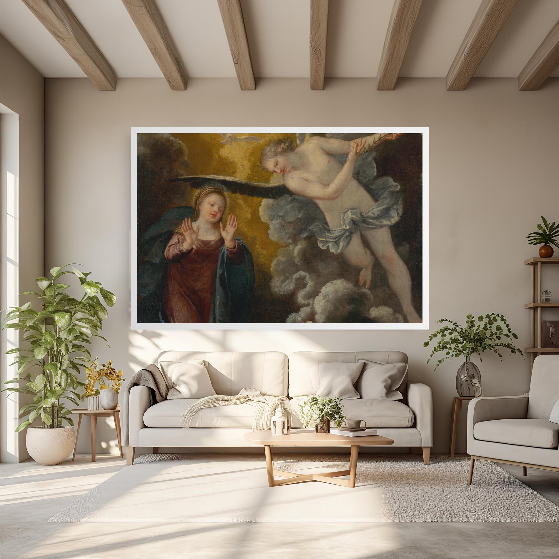 Vászonkép Religious Angel mockup 6