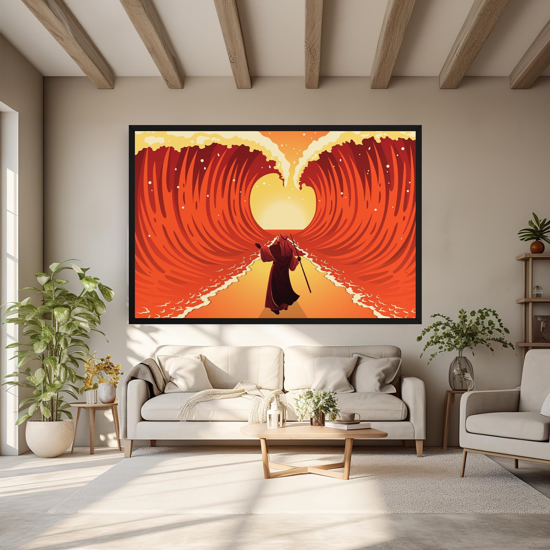 Vászonkép Moses mockup 6