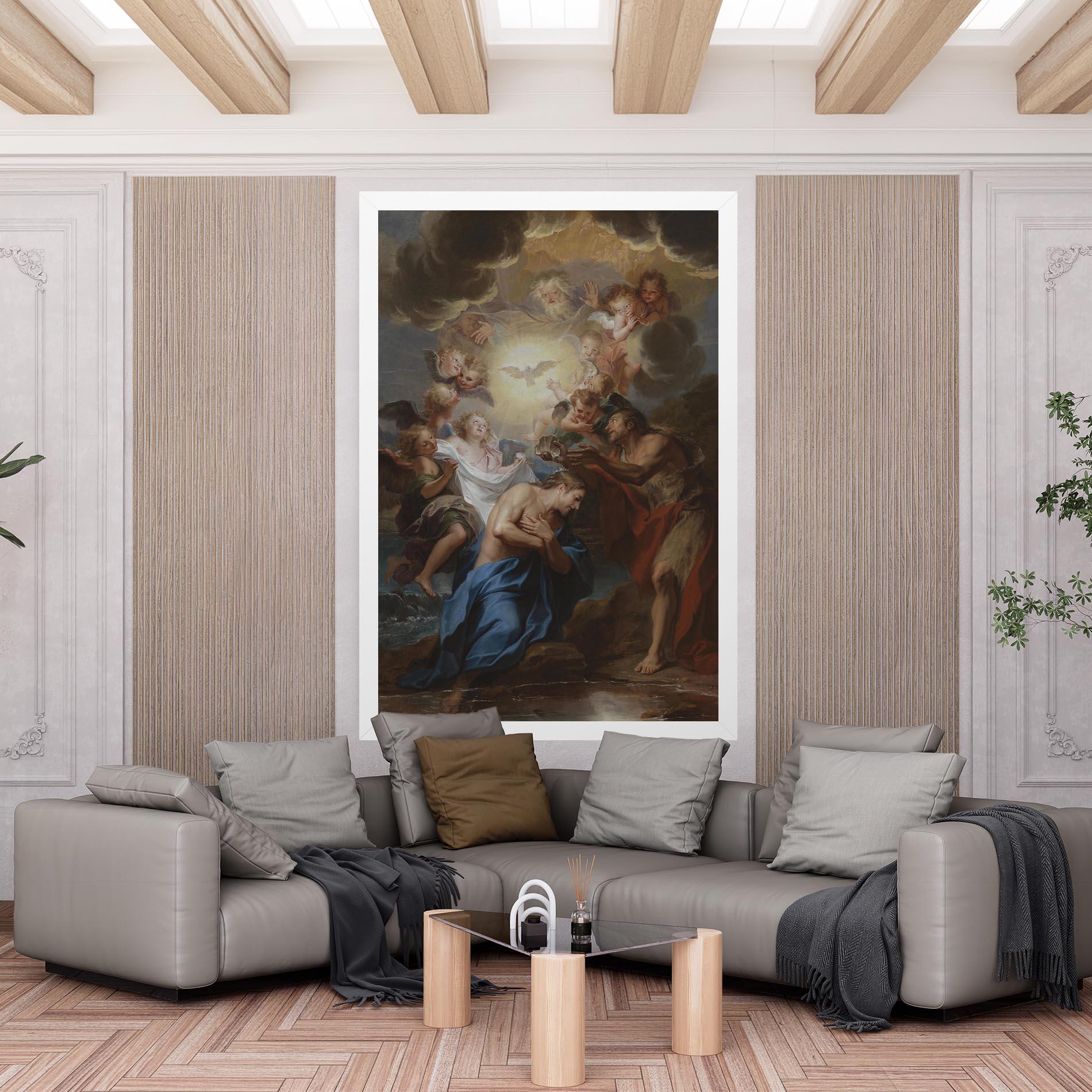 Vászonkép Divine Yellow Light mockup 6