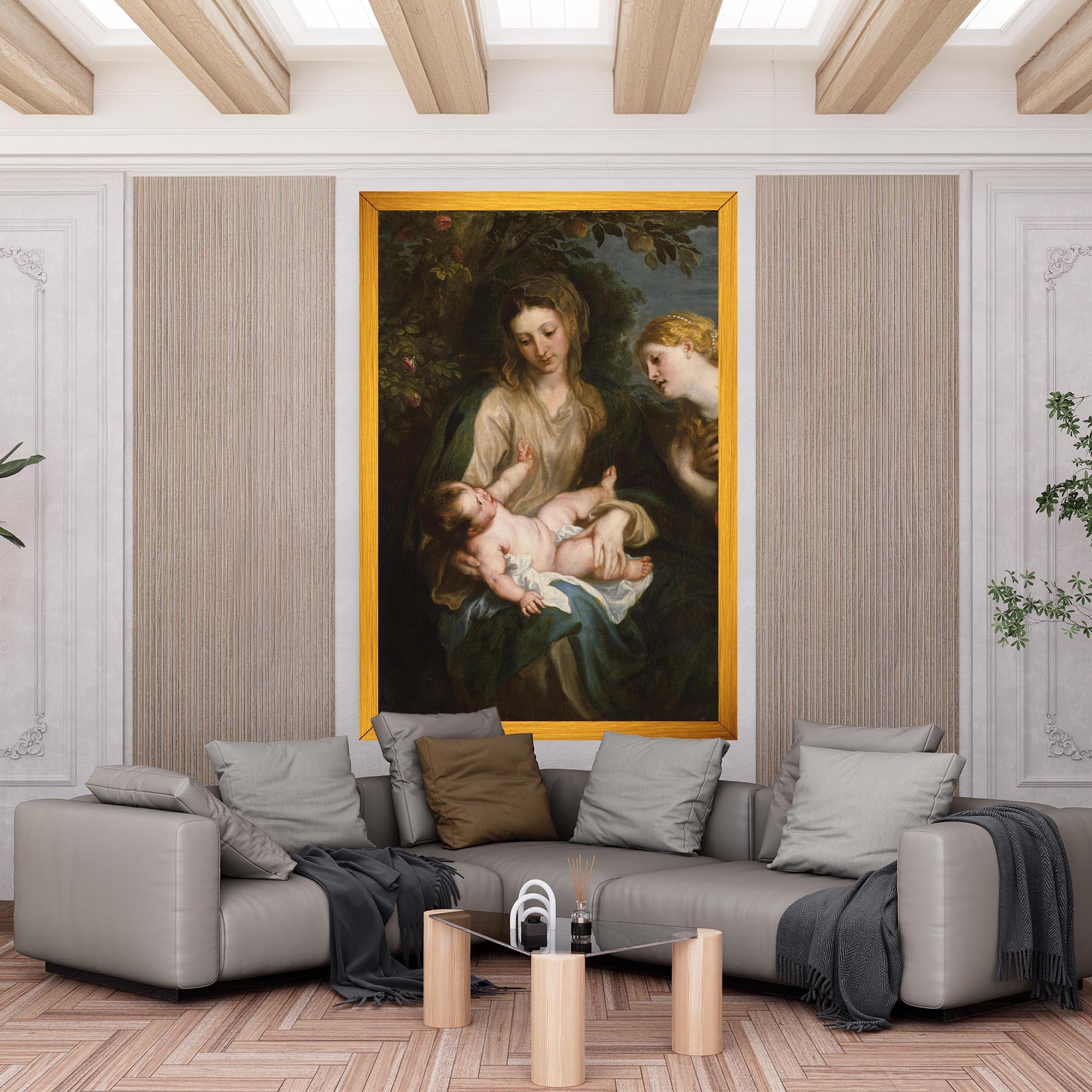 Vászonkép Looking At Baby mockup 6