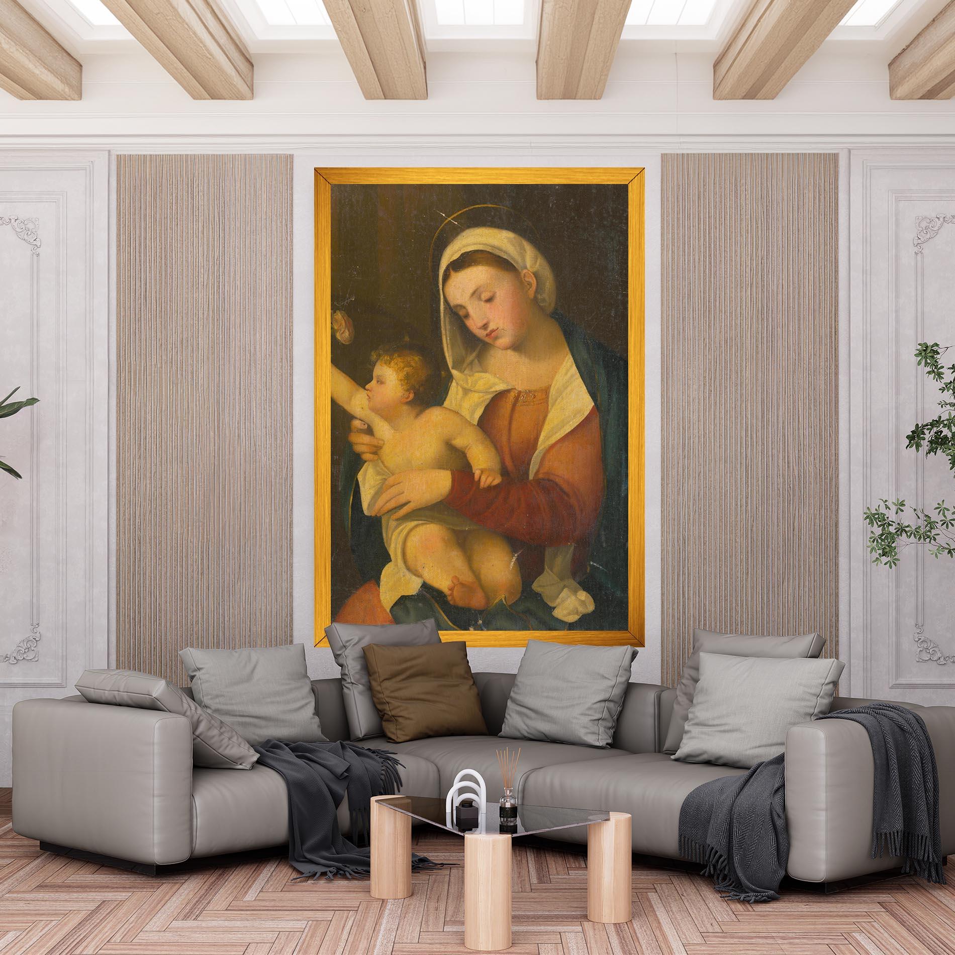 Vászonkép Yellow Light Baby mockup 6