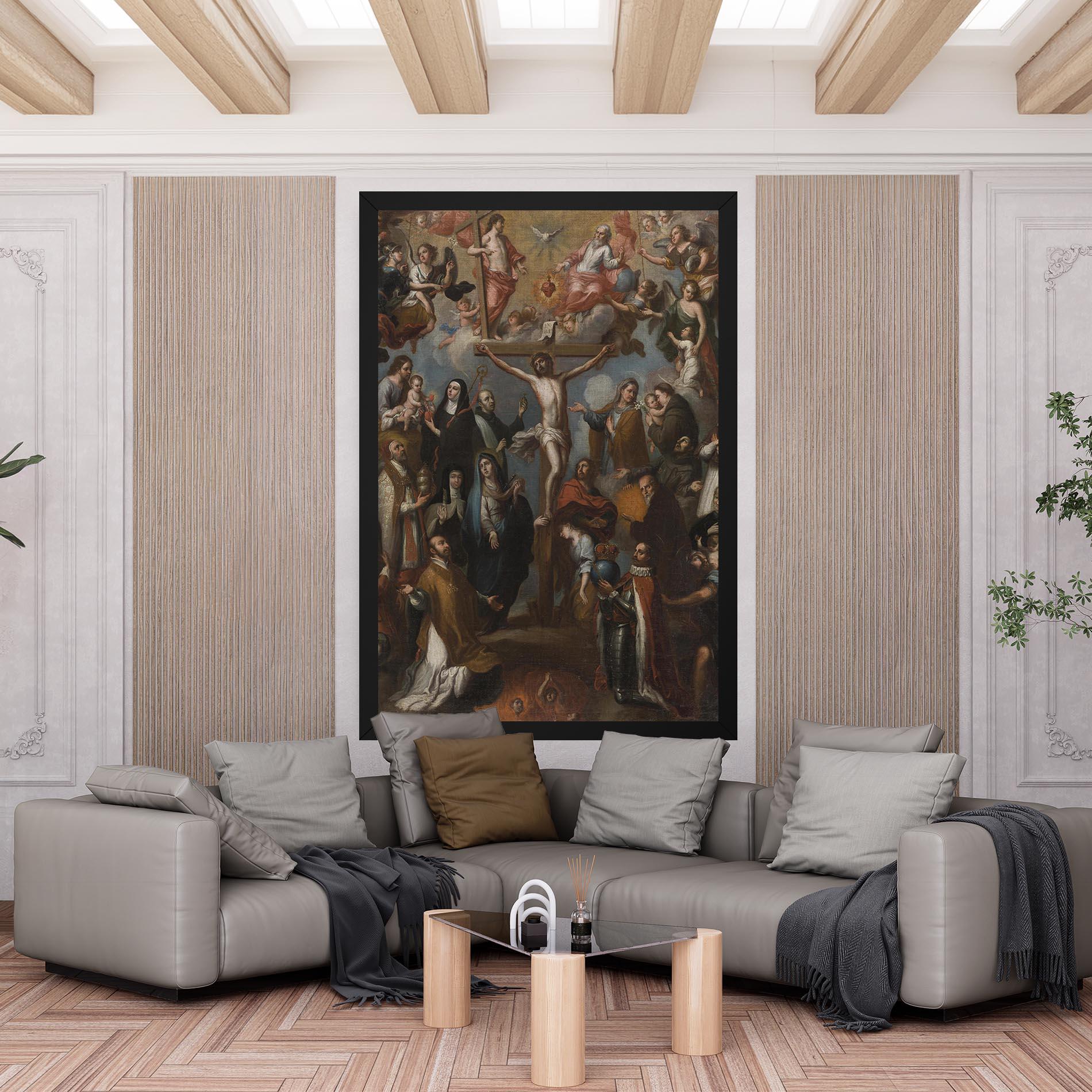 Vászonkép On The Cross mockup 6