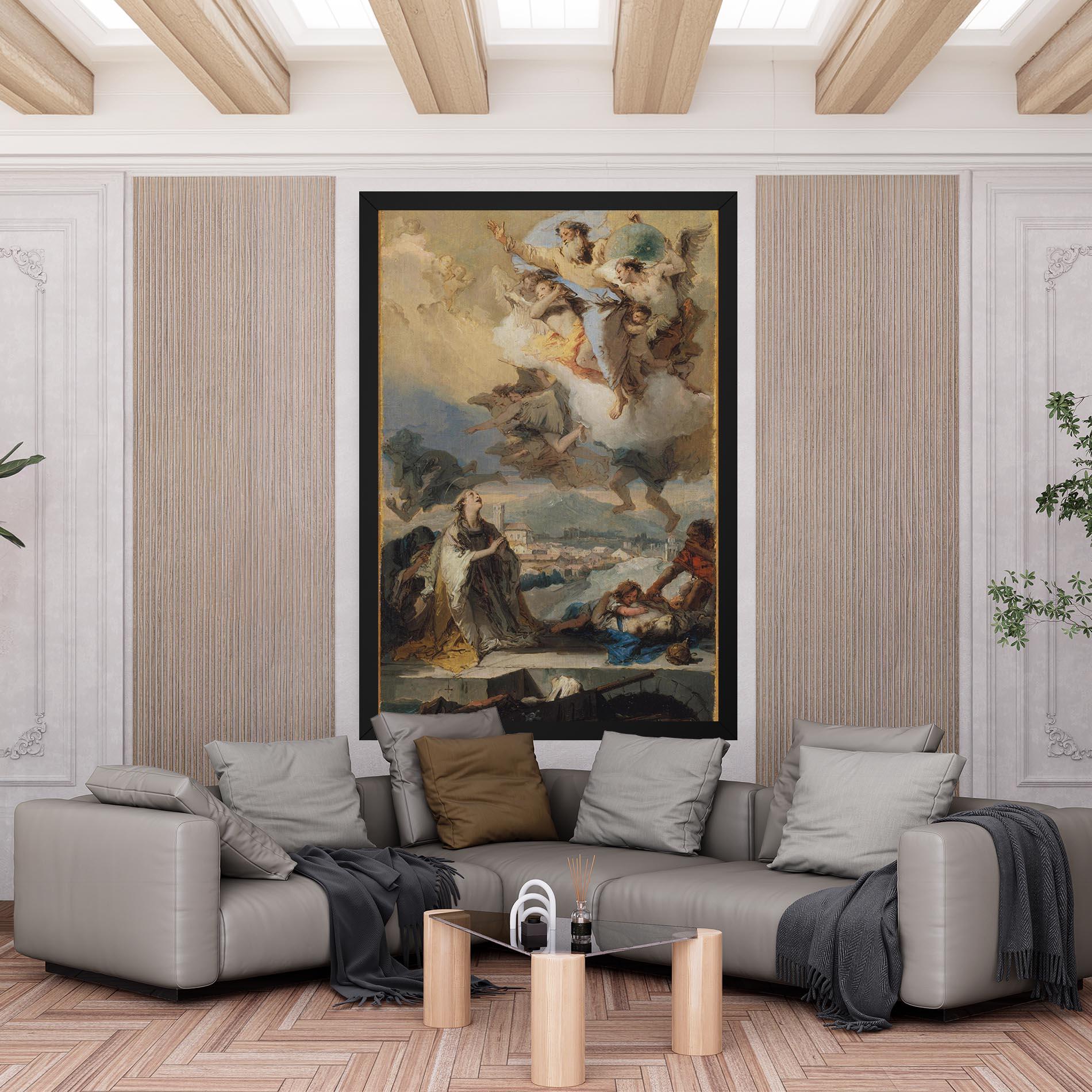 Vászonkép Sky Angel Art mockup 6