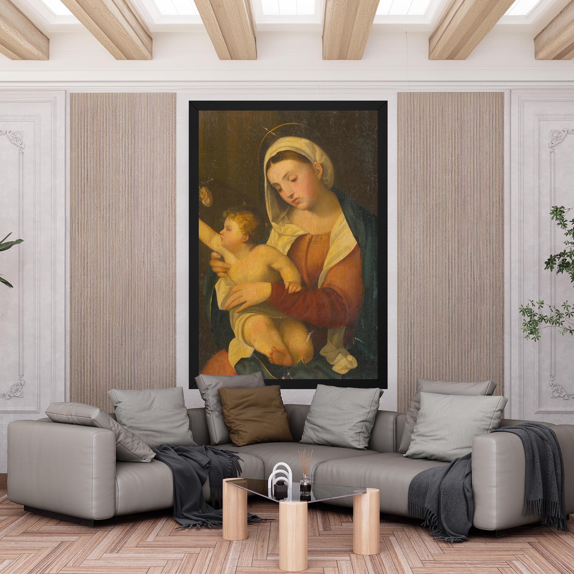 Vászonkép Yellow Light Baby mockup 6