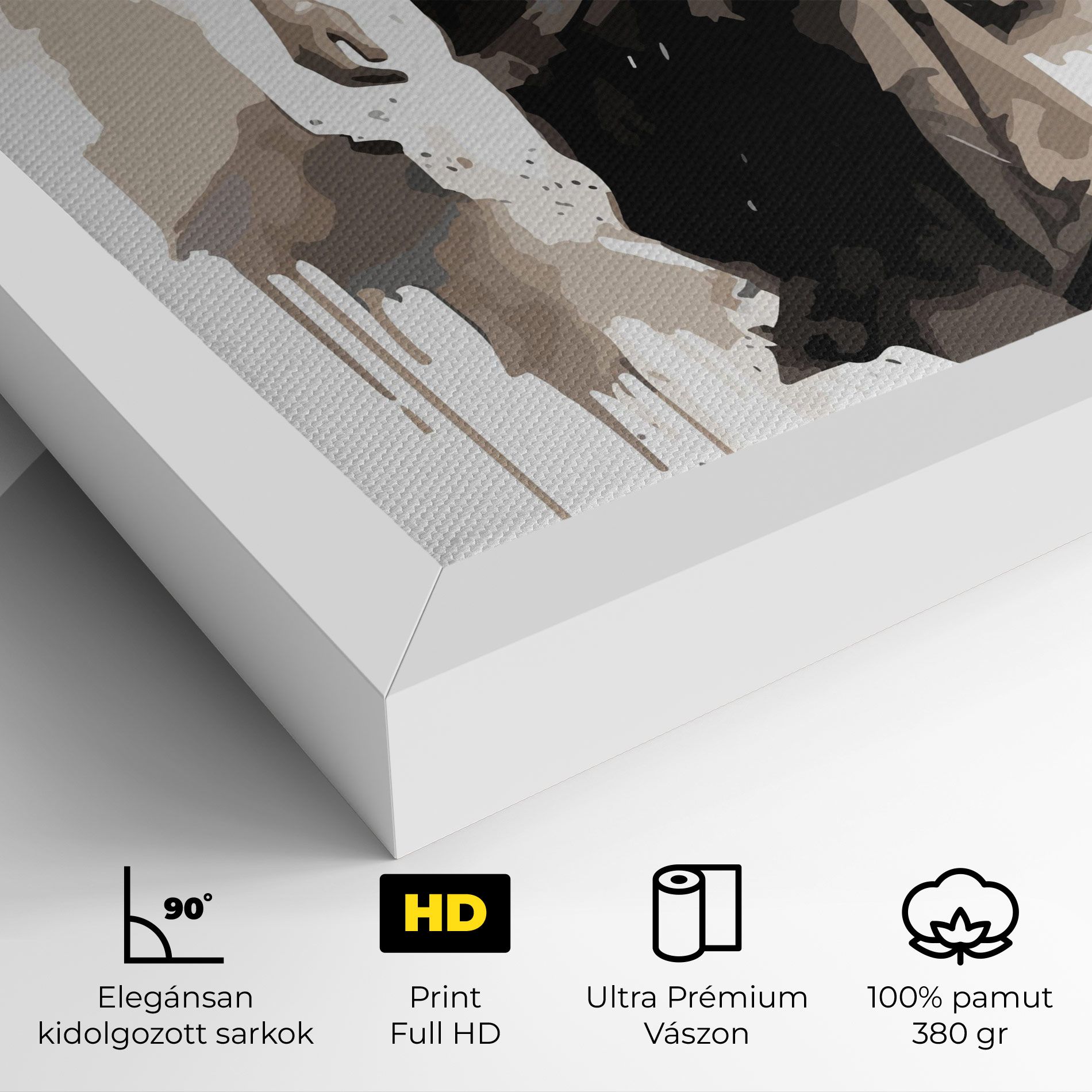 Cream Art Jesus mockup 4