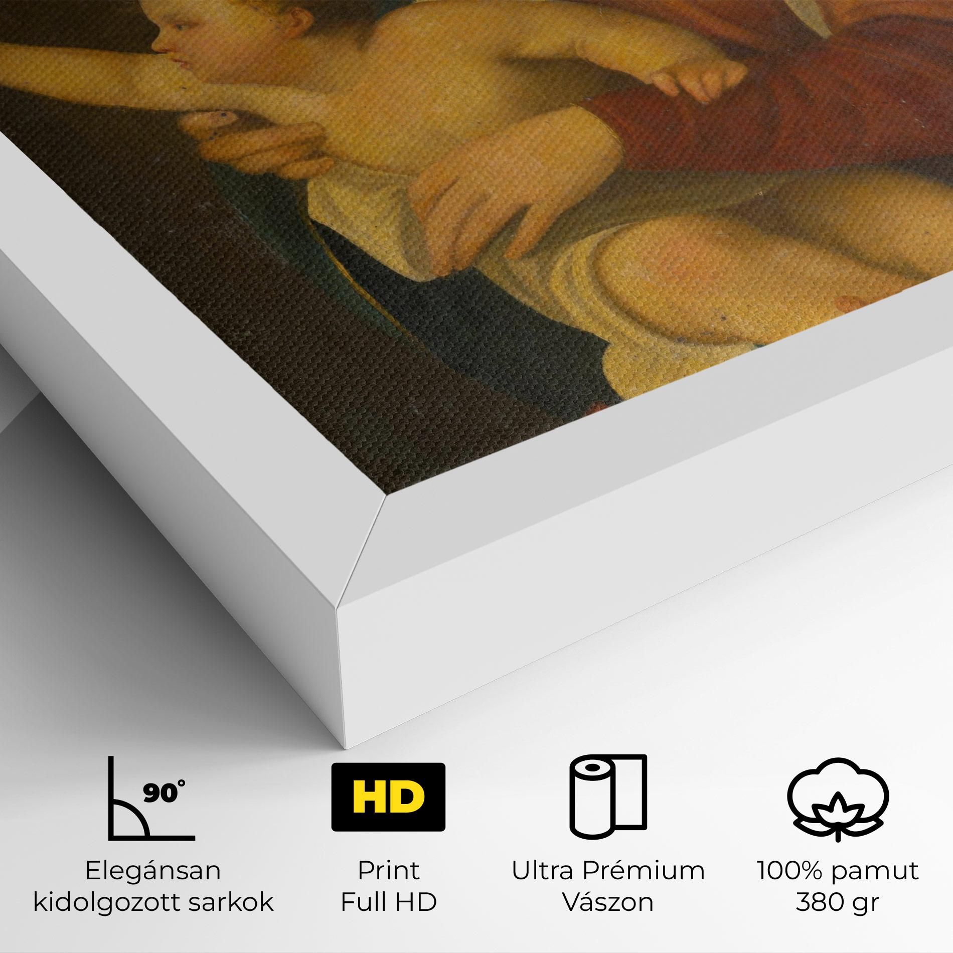 Vászonkép Yellow Light Baby mockup 4