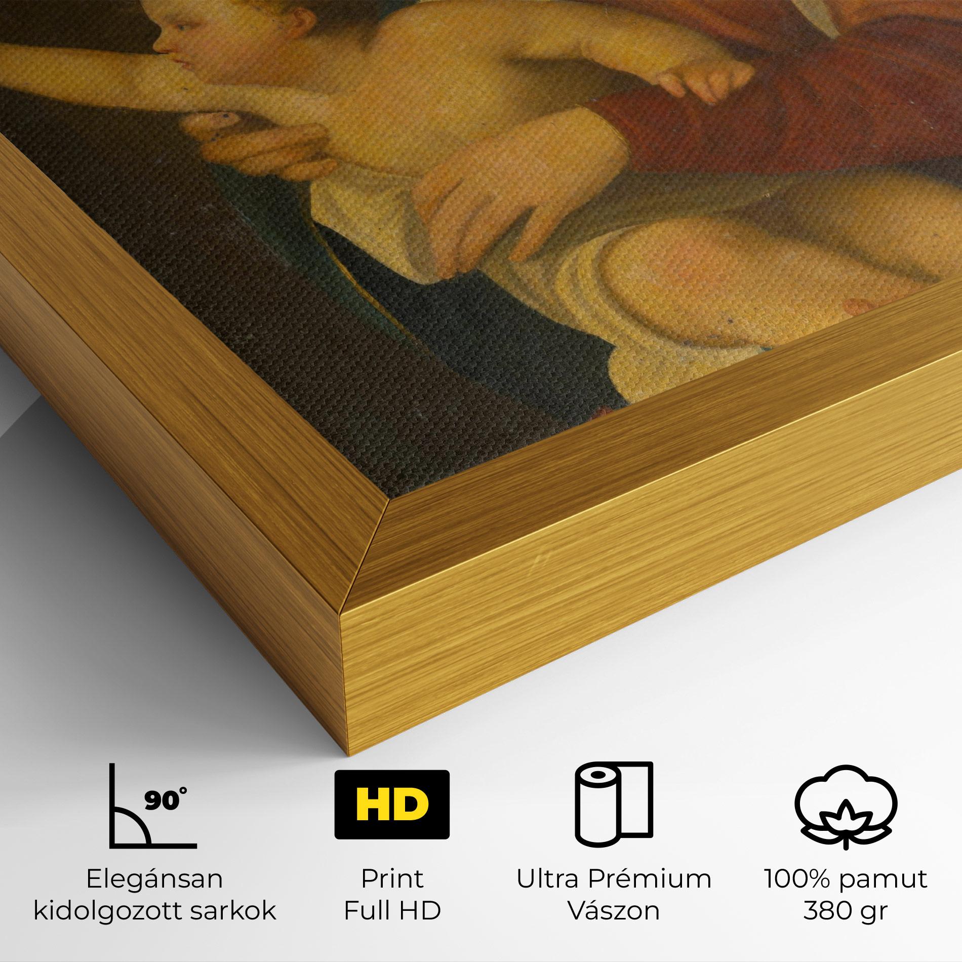 Vászonkép Yellow Light Baby mockup 4