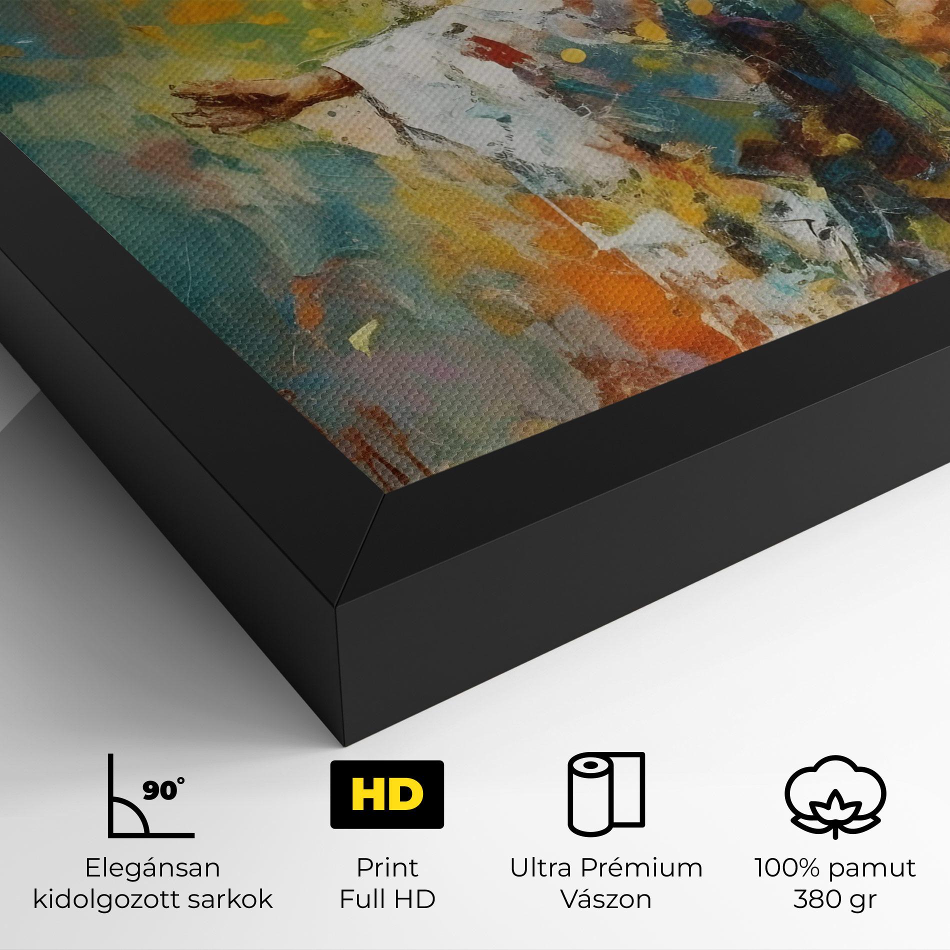 Vászonkép Christ Art Painting mockup 4