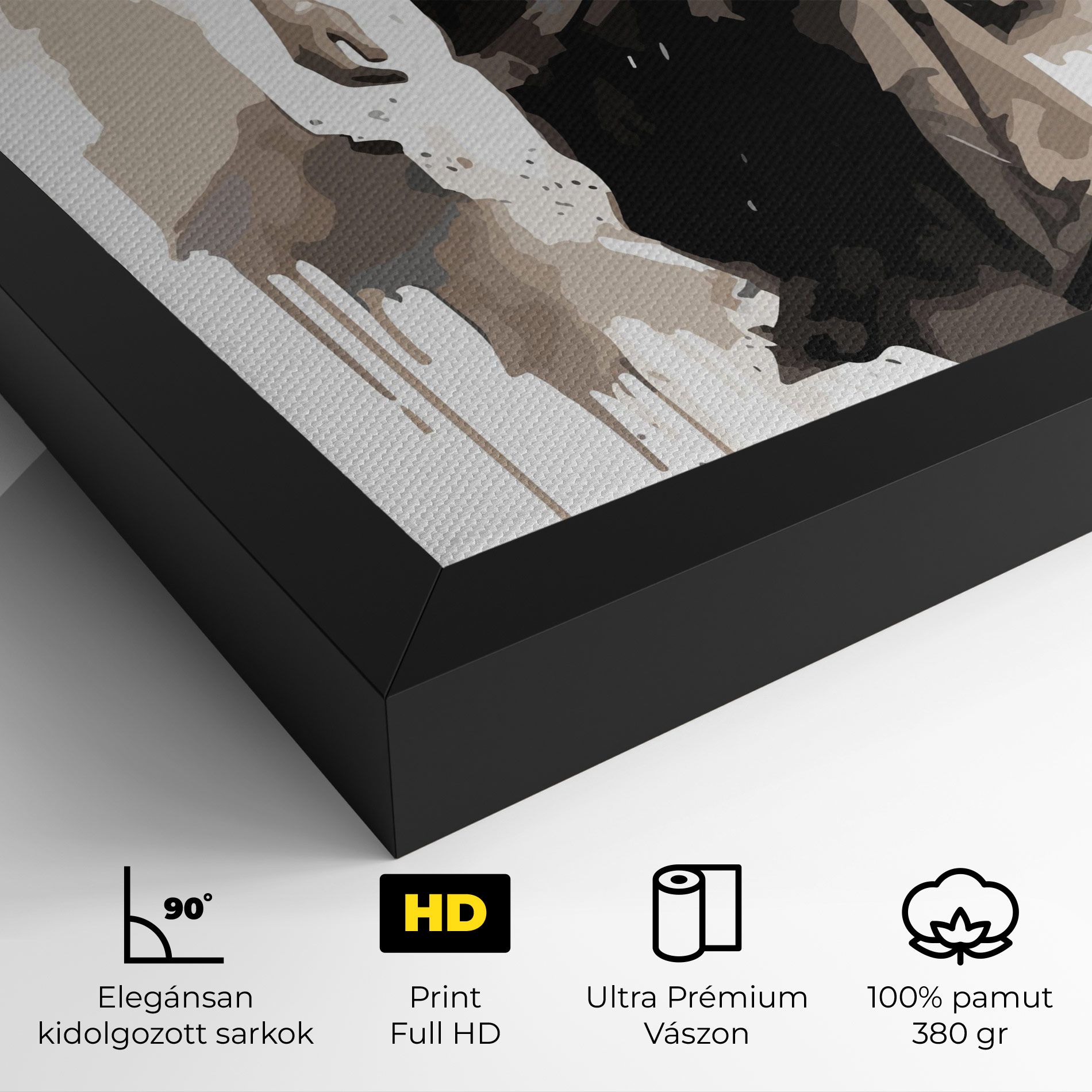 Cream Art Jesus mockup 4