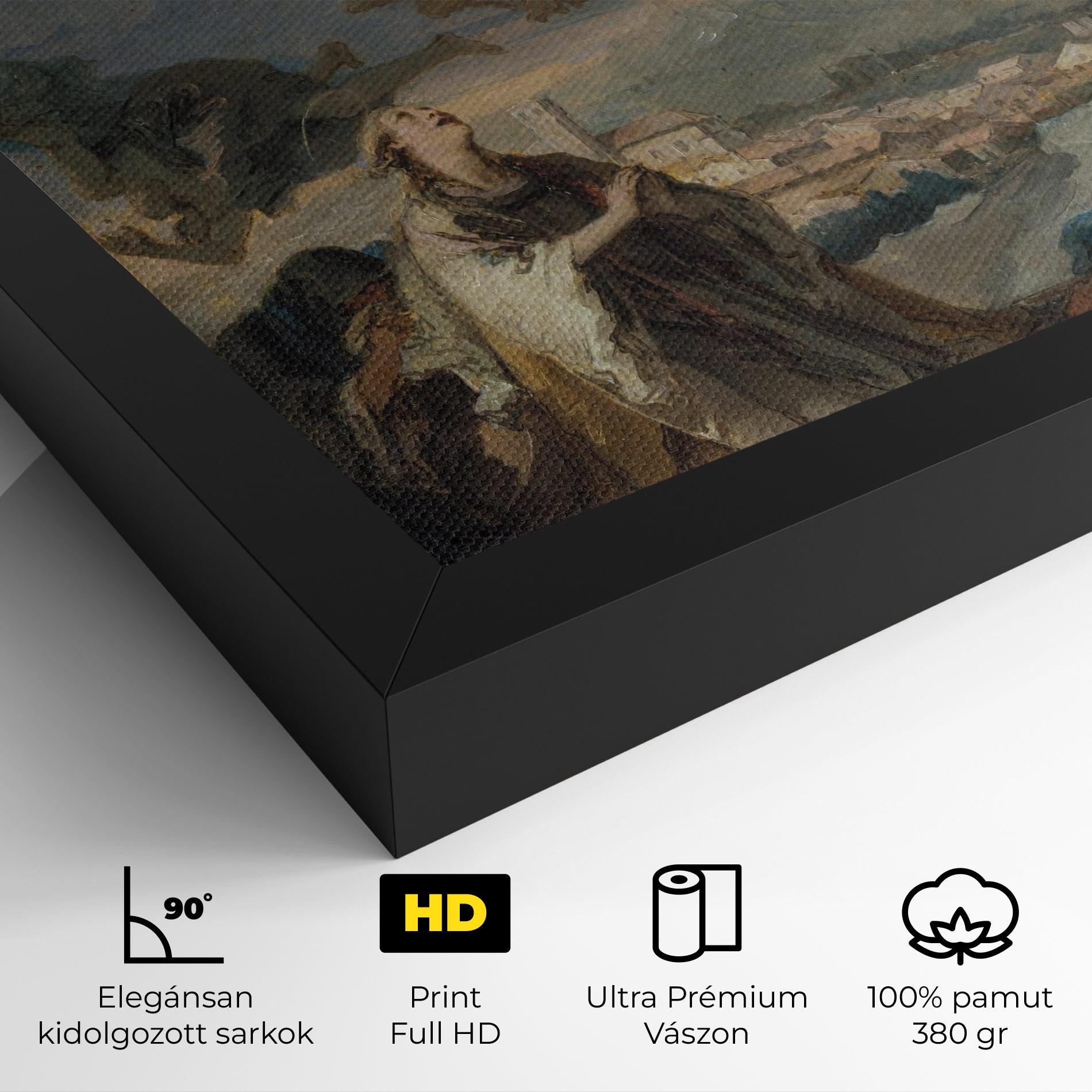 Vászonkép Sky Angel Art mockup 4