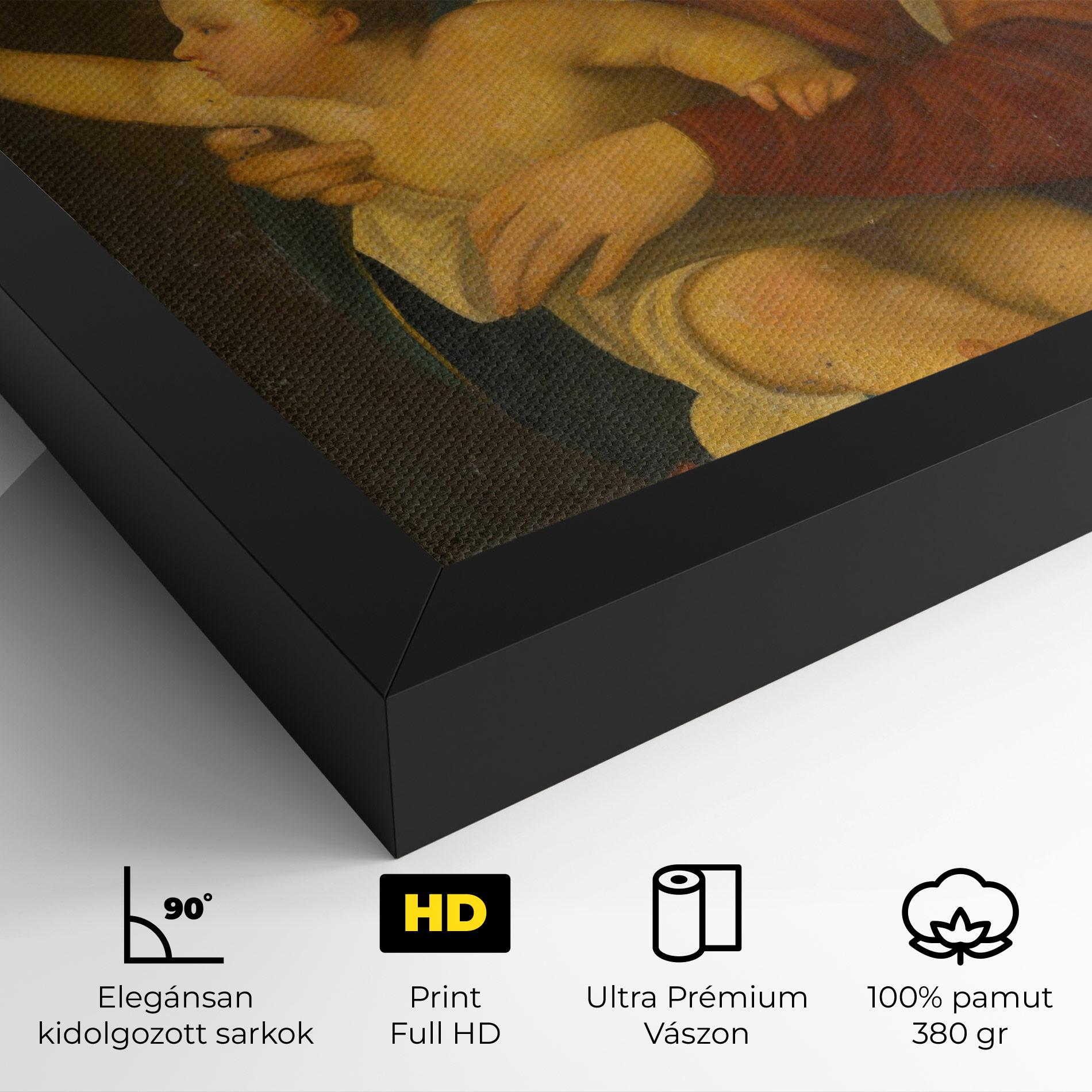 Vászonkép Yellow Light Baby mockup 4