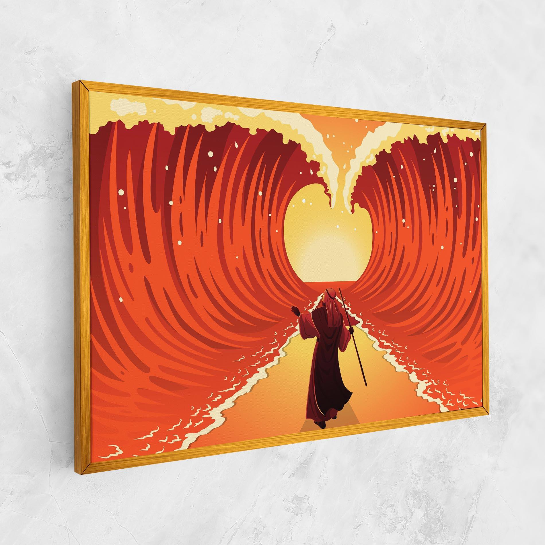 Vászonkép Moses mockup 1