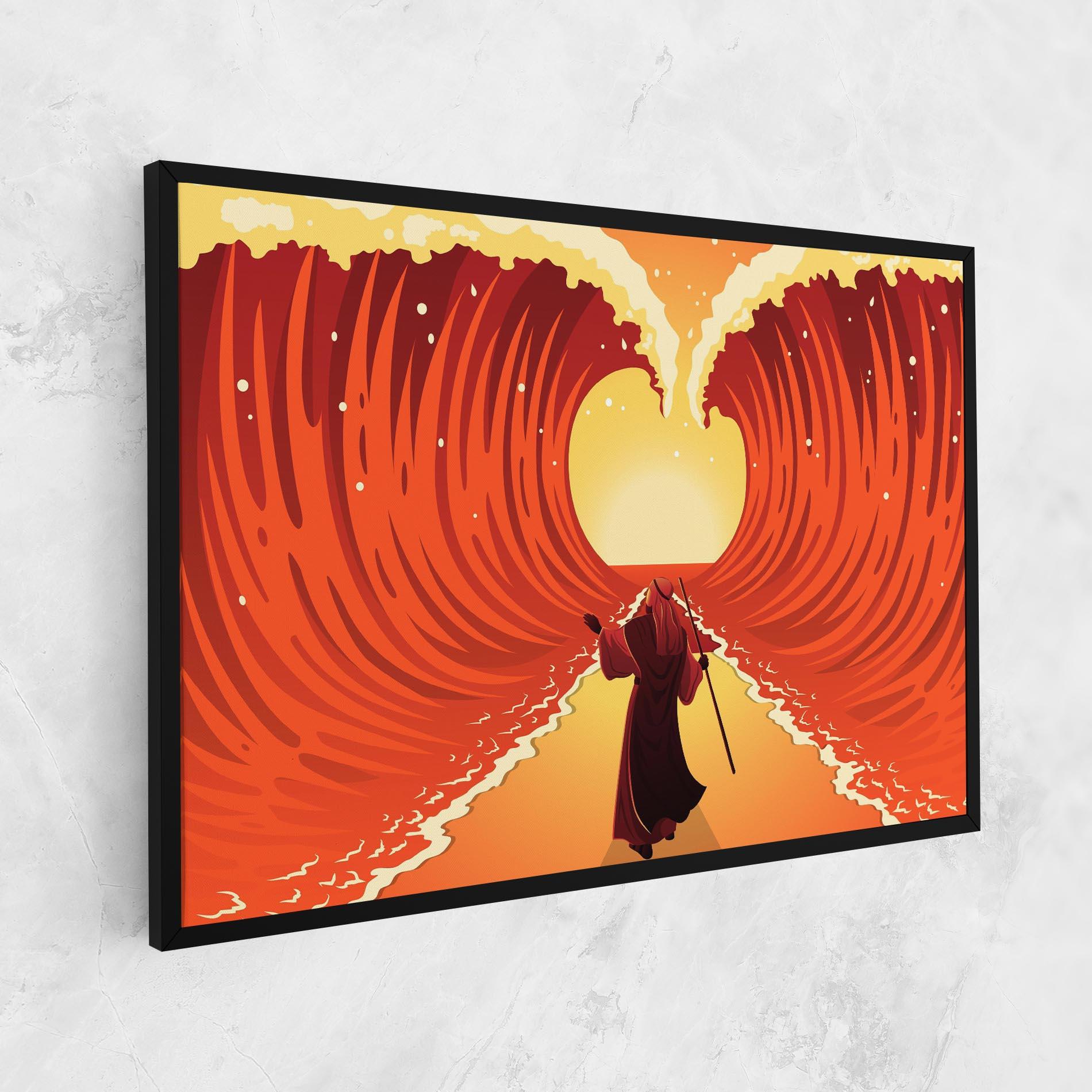 Vászonkép Moses mockup 1