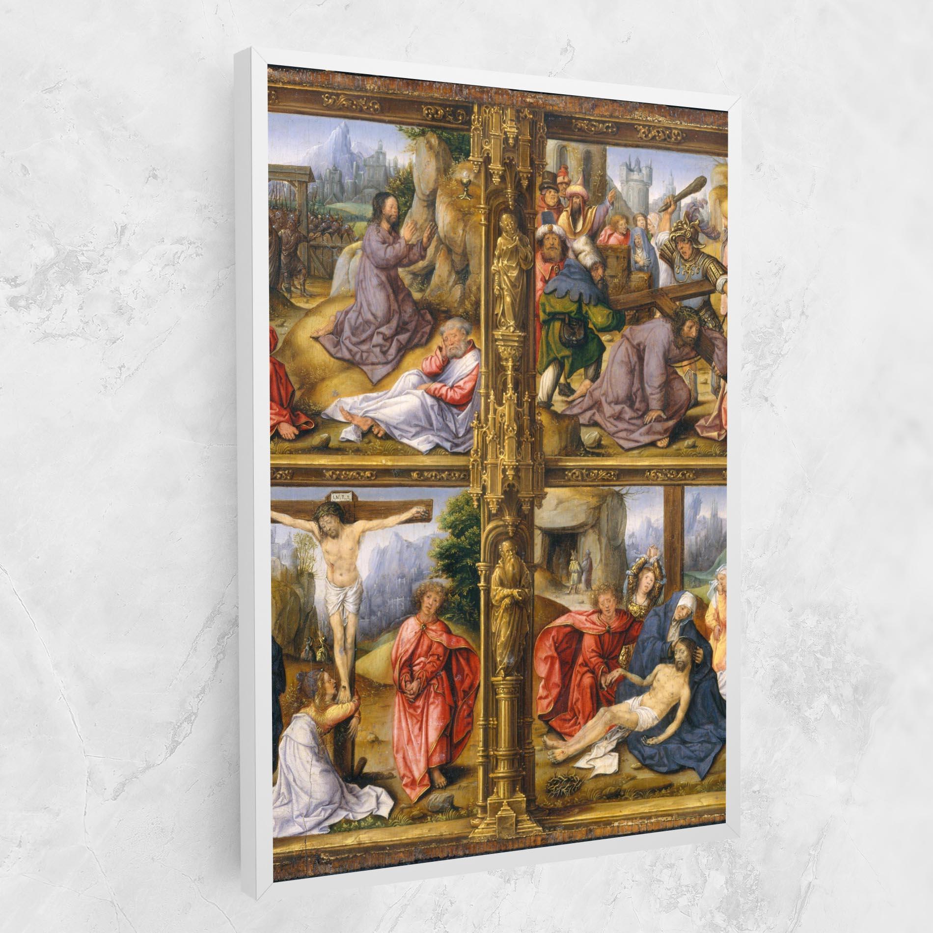 Vászonkép Gold Window View mockup 1