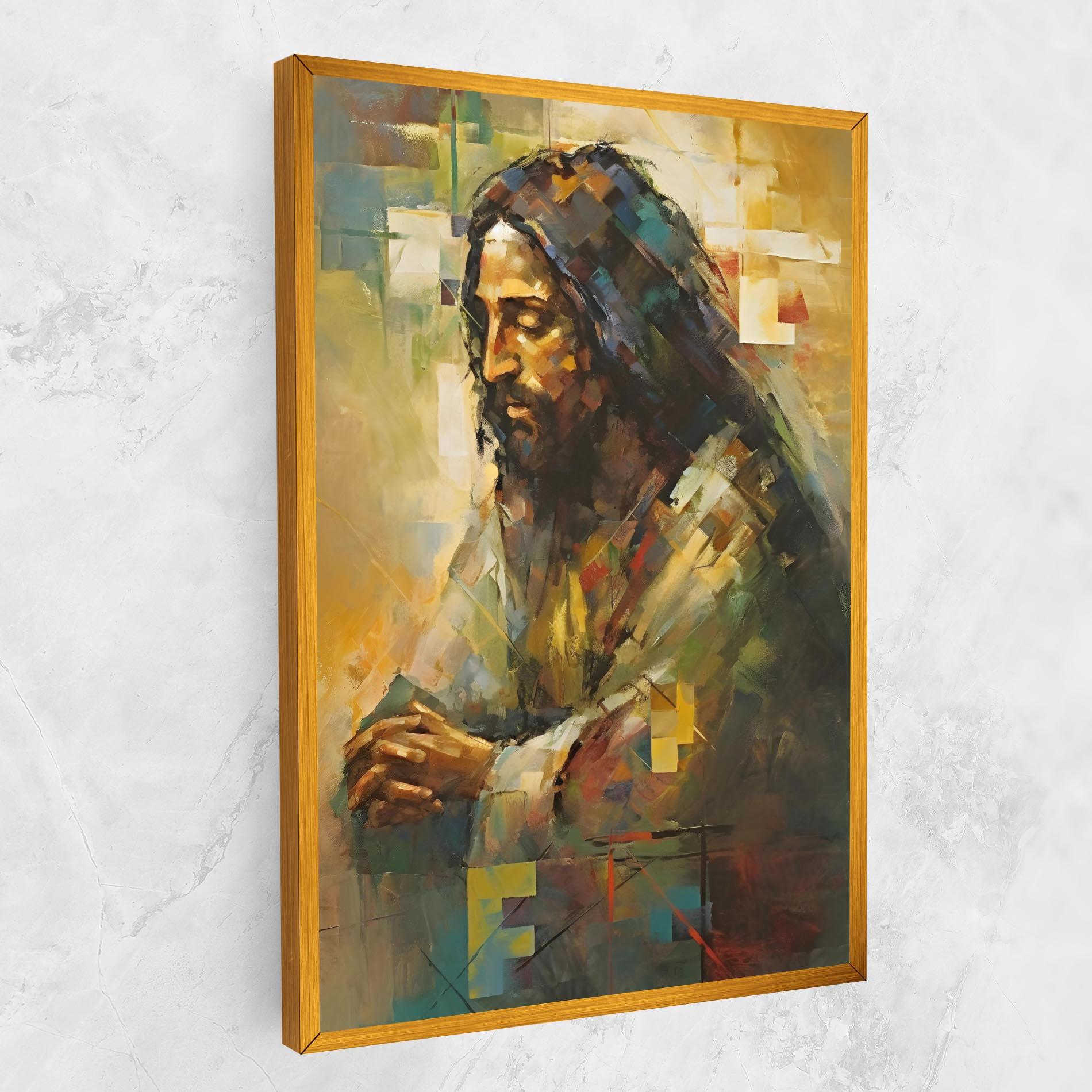 Vászonkép Christ Painting Art mockup 1