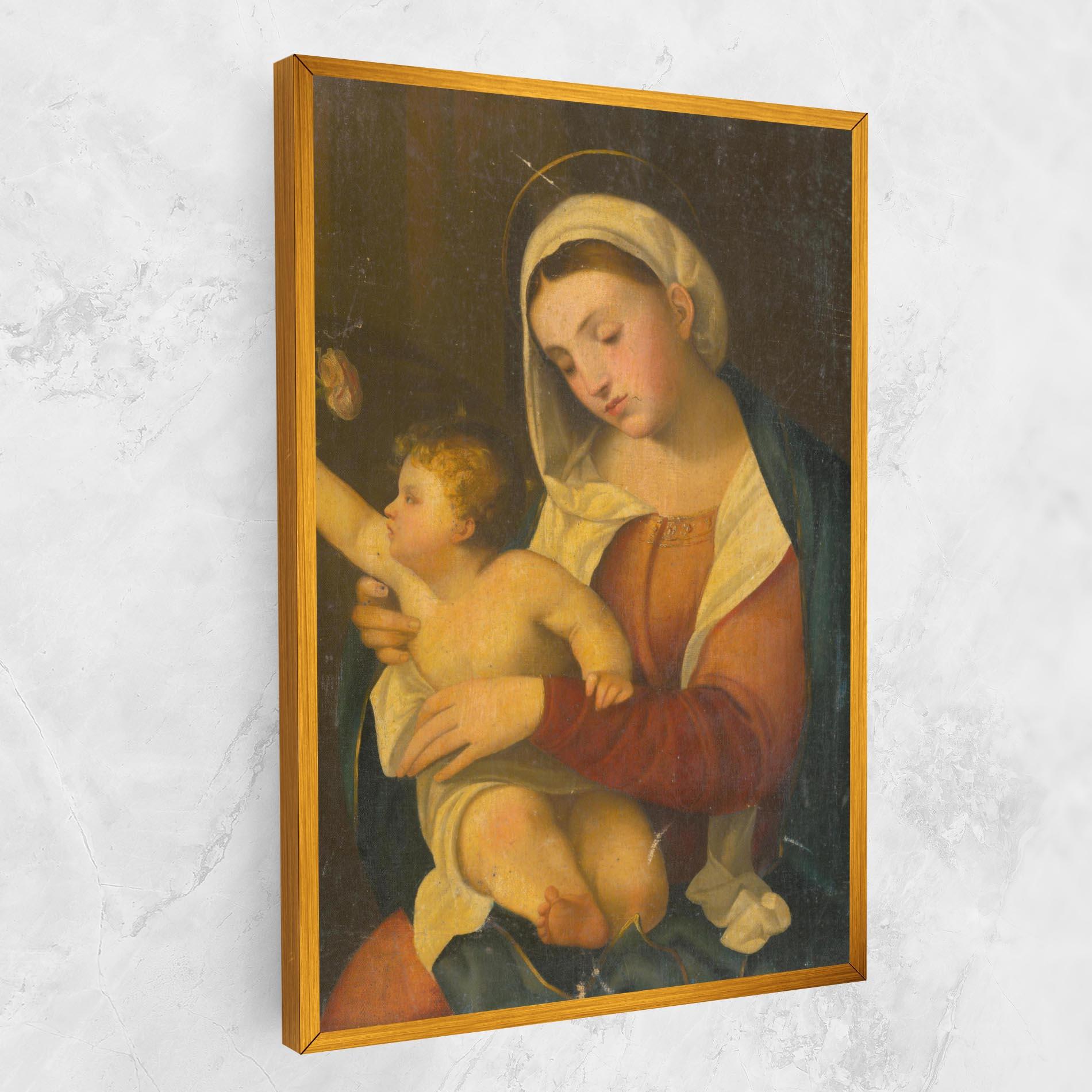 Vászonkép Yellow Light Baby mockup 1