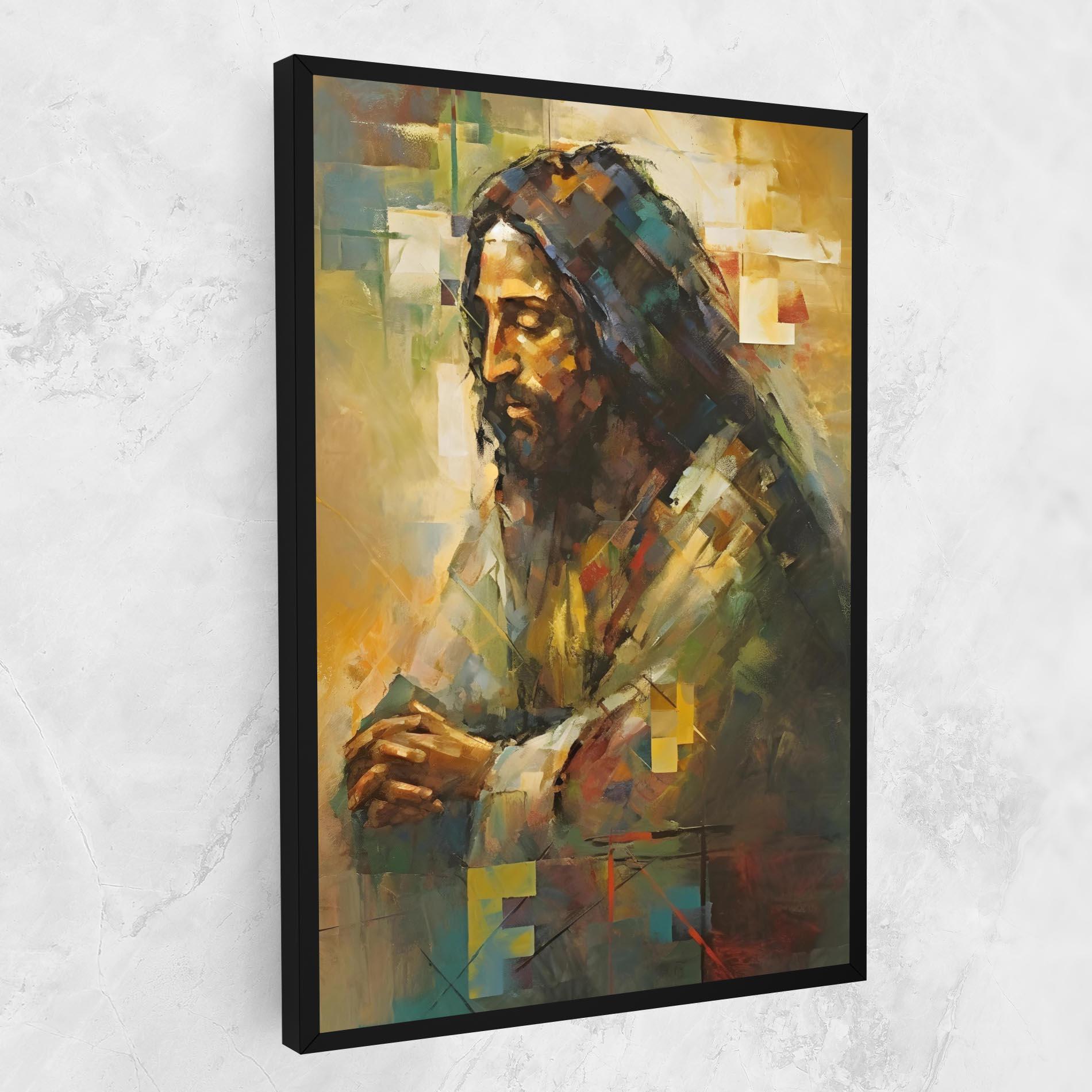 Vászonkép Christ Painting Art mockup 1