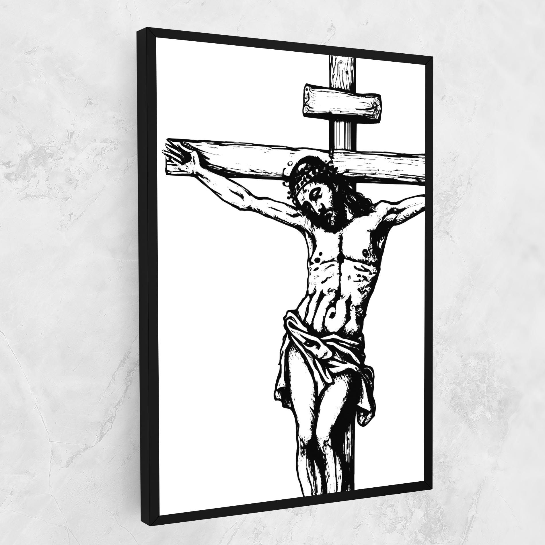 Jesus Black Line mockup 1