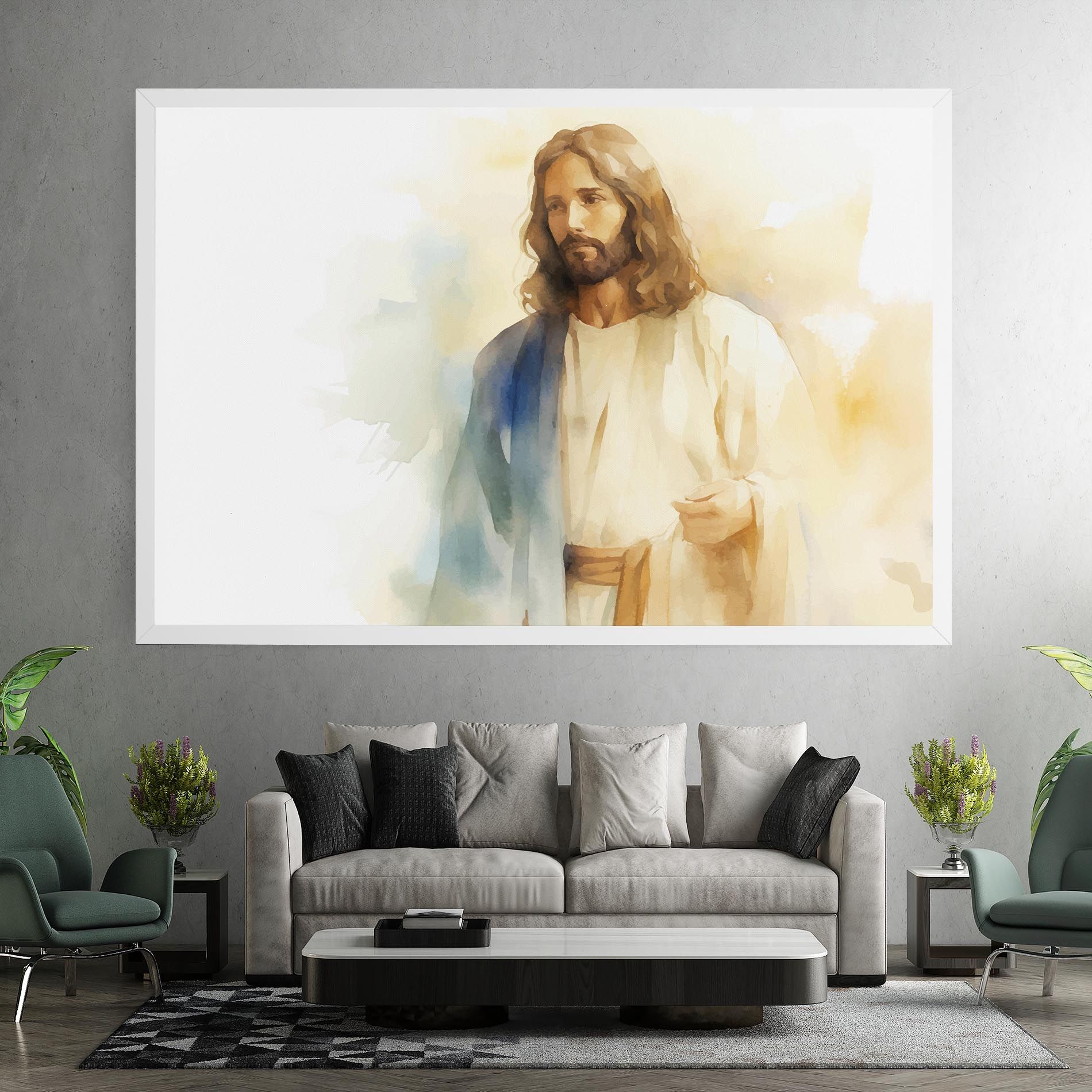 Jesus Light Art mockup 7