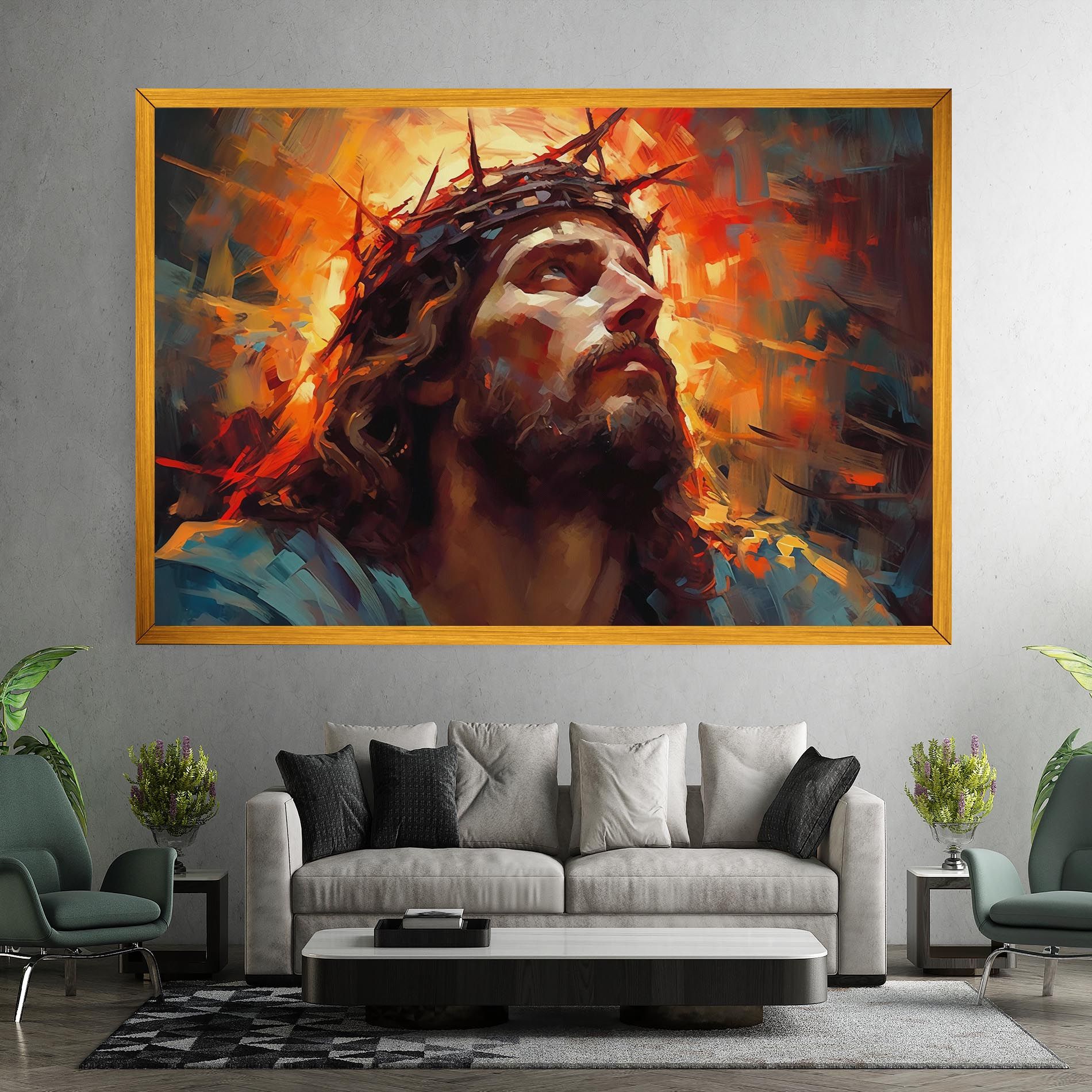 Jesus Crown Light mockup 7